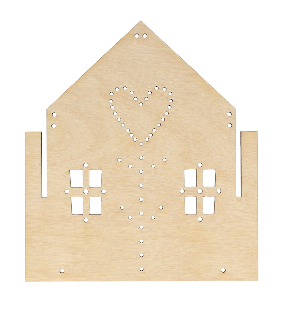 Wooden Gingerbread House Craft Kit MULTICOLORED Image 7