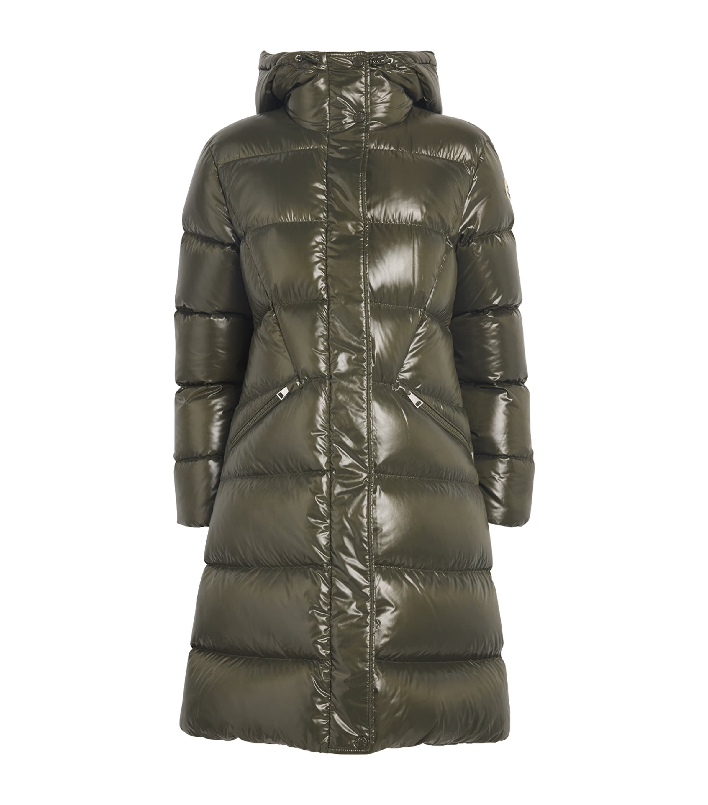 MONCLER DOWN BELLEVUE LONGLINE COAT 