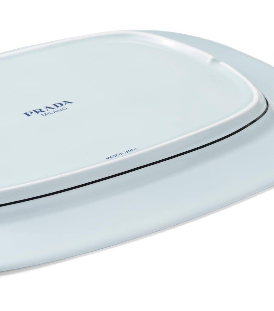 Celadon Porcelain Tray (32cm) F03HV Image 4