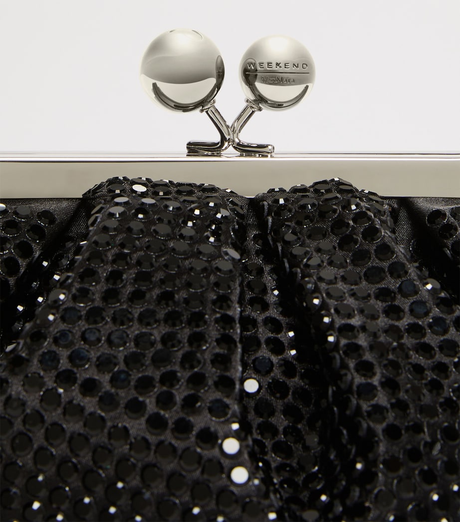 Weekend Max Mara Small Pasticcino Clutch Bag Dark Grey Image 7