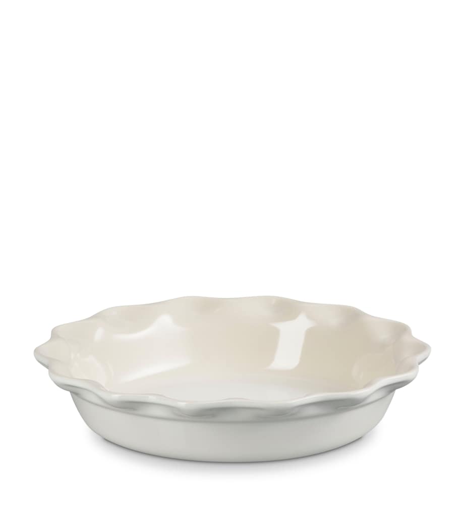 Le Creuset Stoneware Pie Dish (23cm) Meringue Image 1