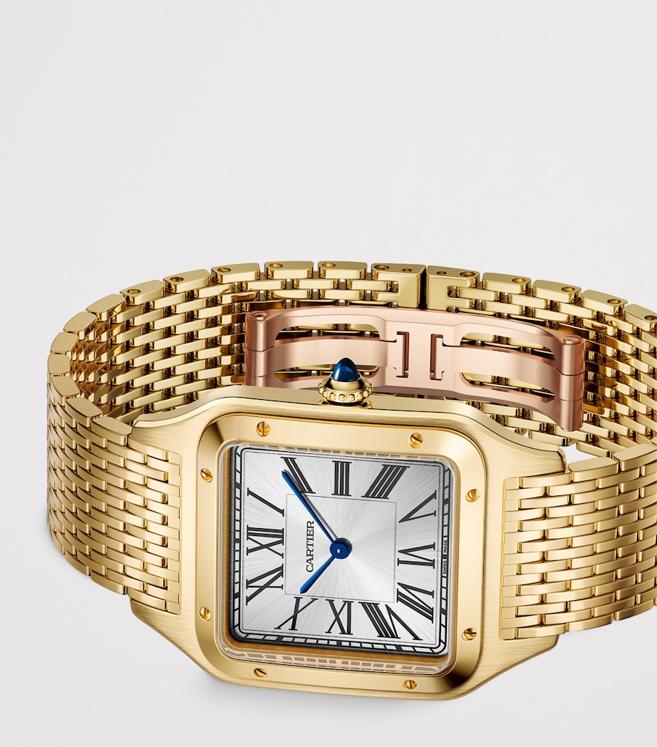 Cartier Large Yellow Gold Santos-Dumont Watch 31.4mm Yellow Gold Image 4