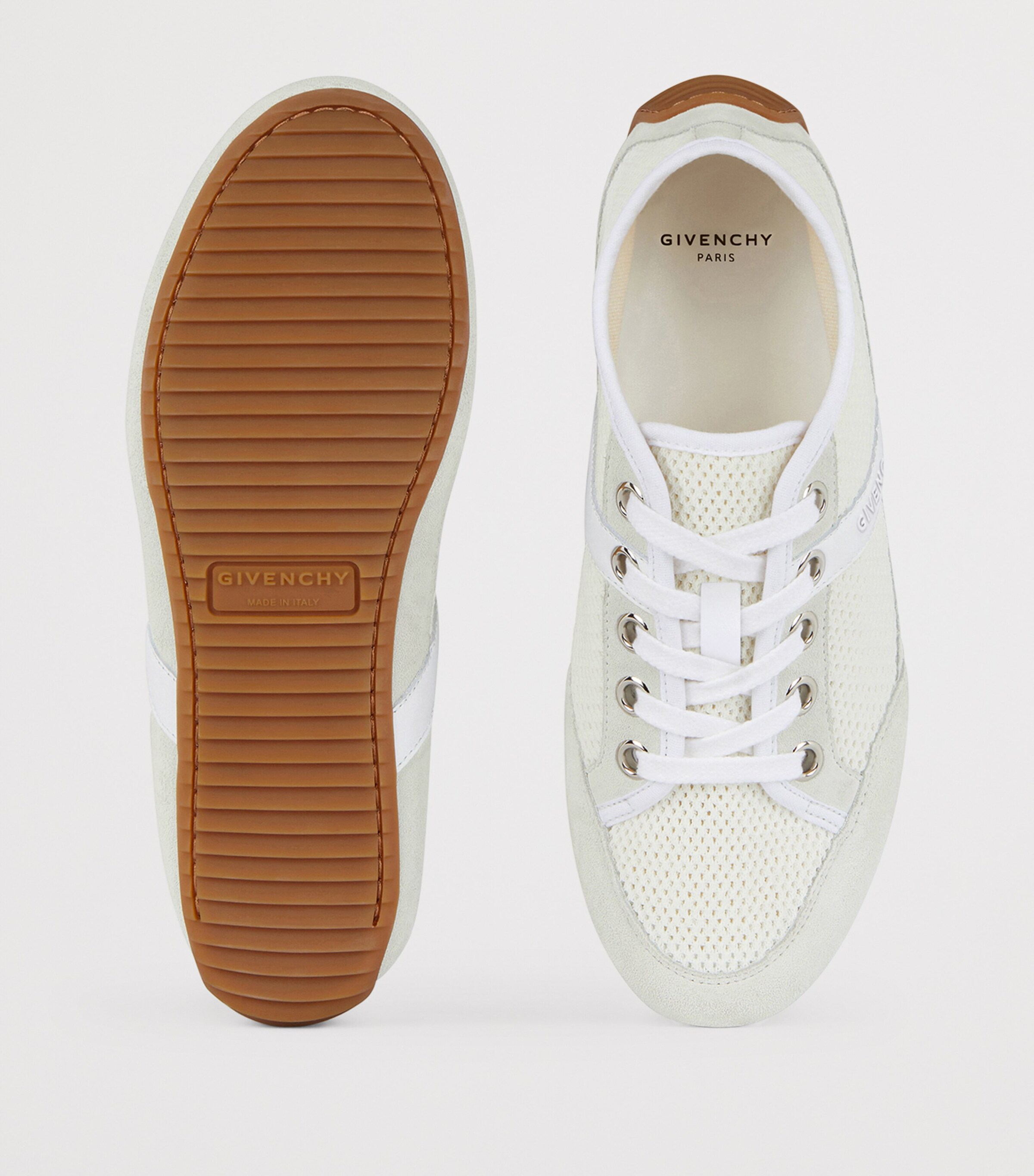 Slim Low-Top Sneakers WHITE Image 5