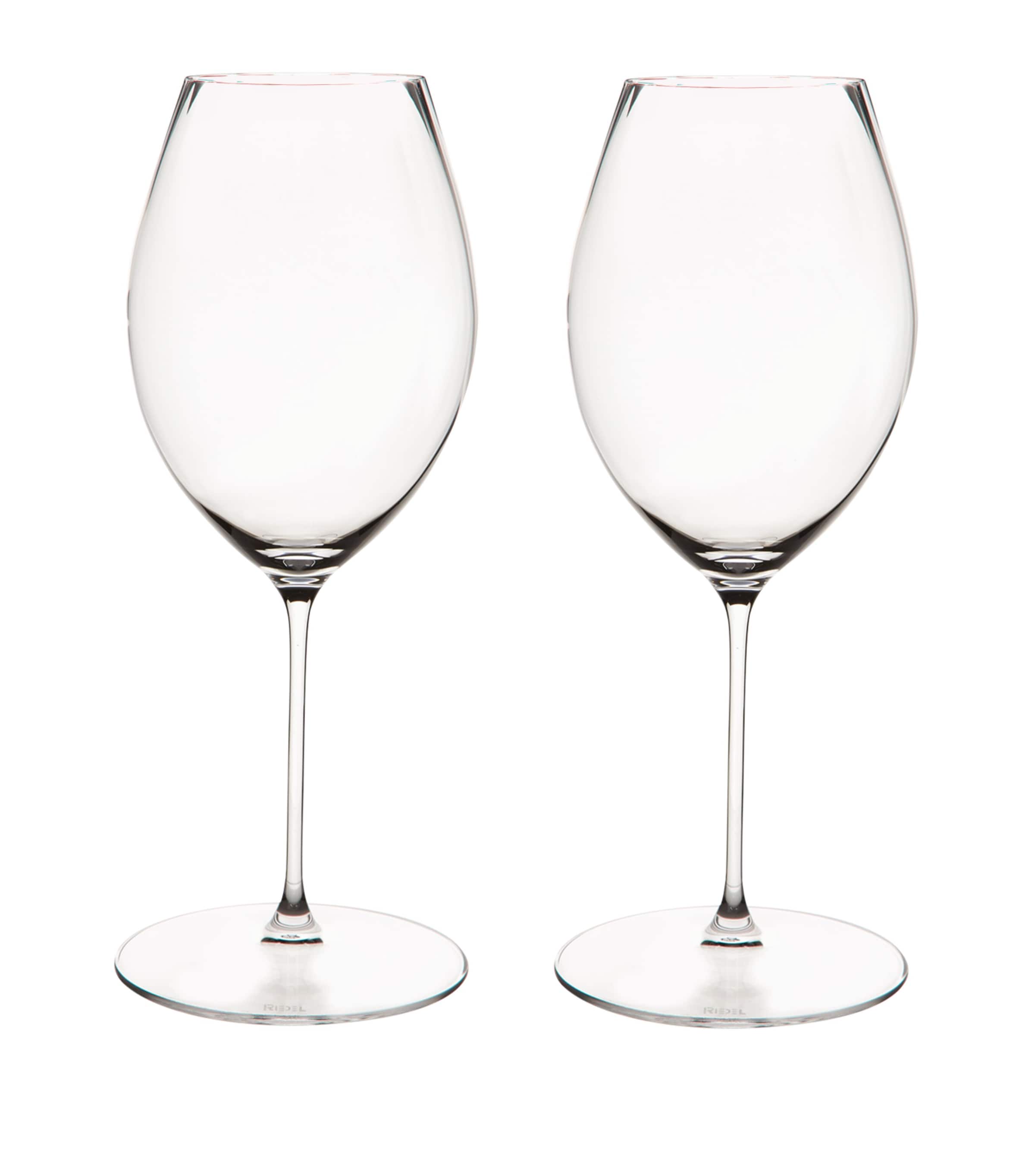 Set of 2 Crystal Performance Shiraz Wine Glasses (631ml) CLEAR Image 2