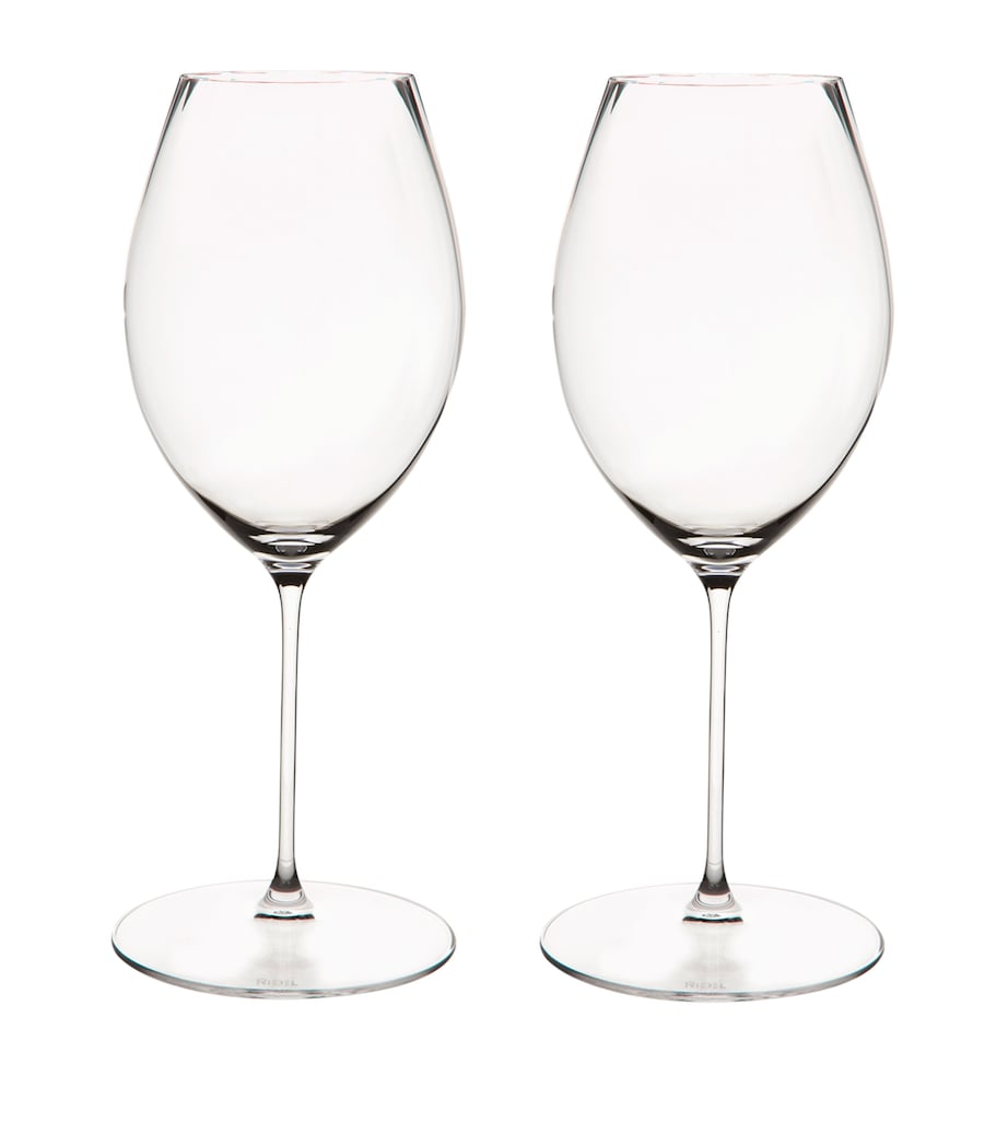 Set of 2 Crystal Performance Shiraz Wine Glasses (631ml) CLEAR Image 2