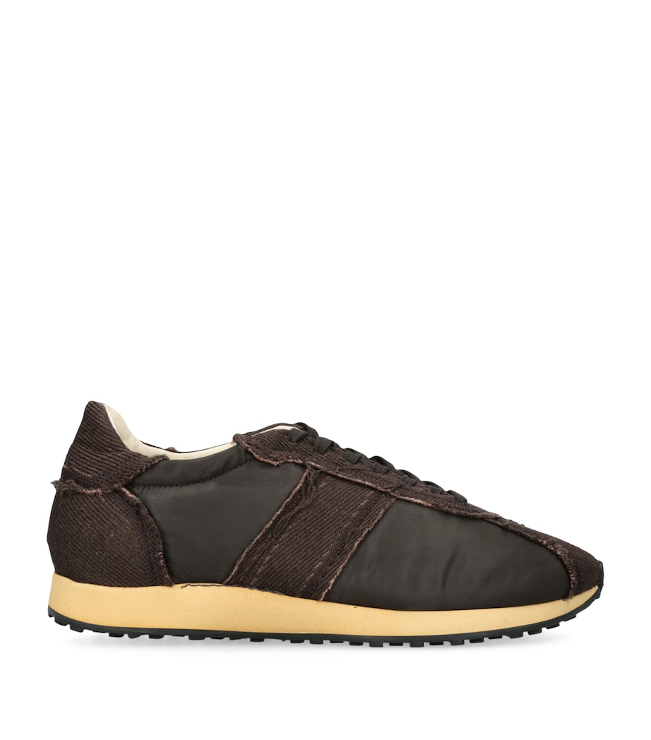 The Row Moveo Mica Low-Top Sneakers Brown/oth Image 1