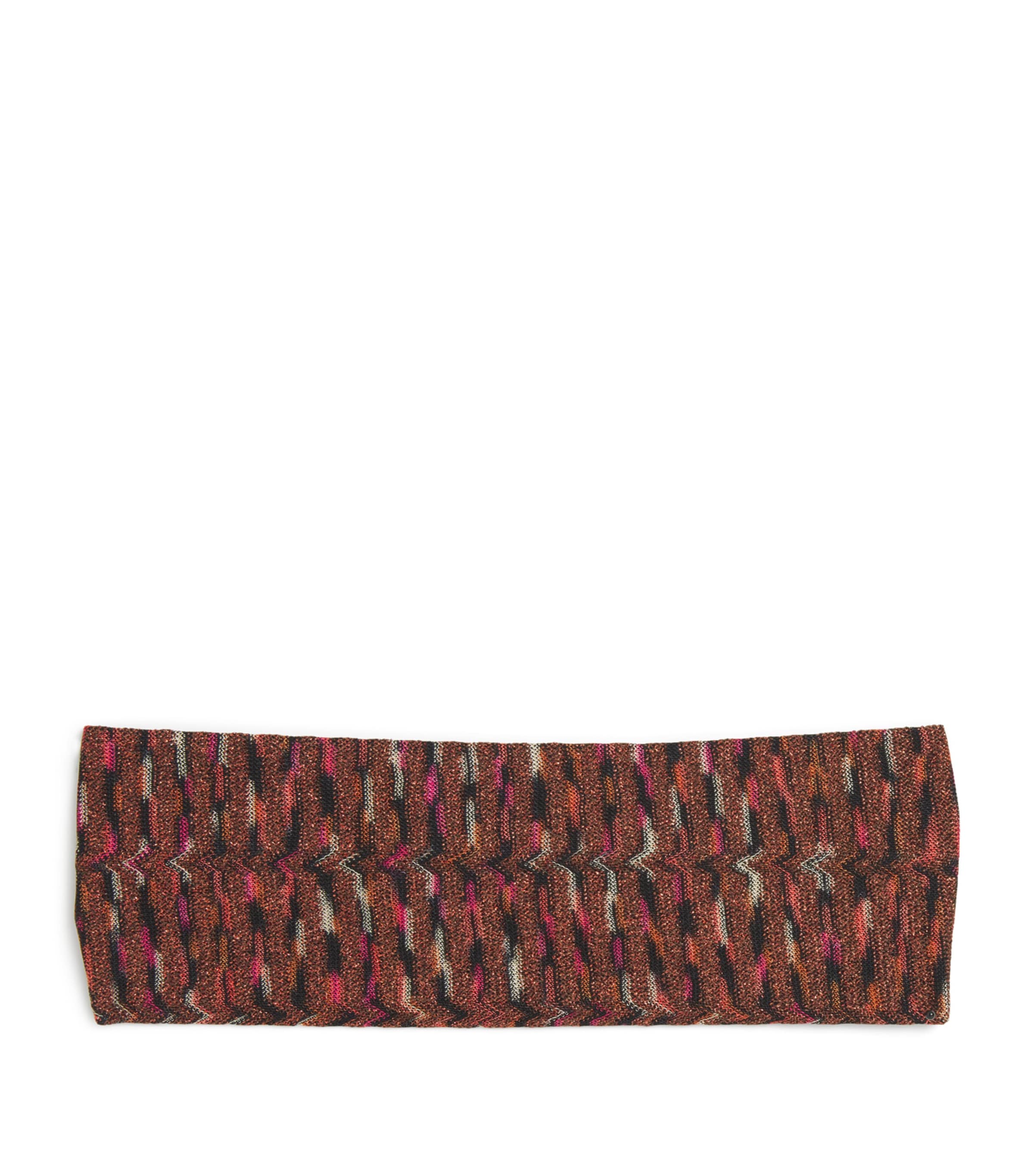 MISSONI WIDE ZIGZAG HEADBAND