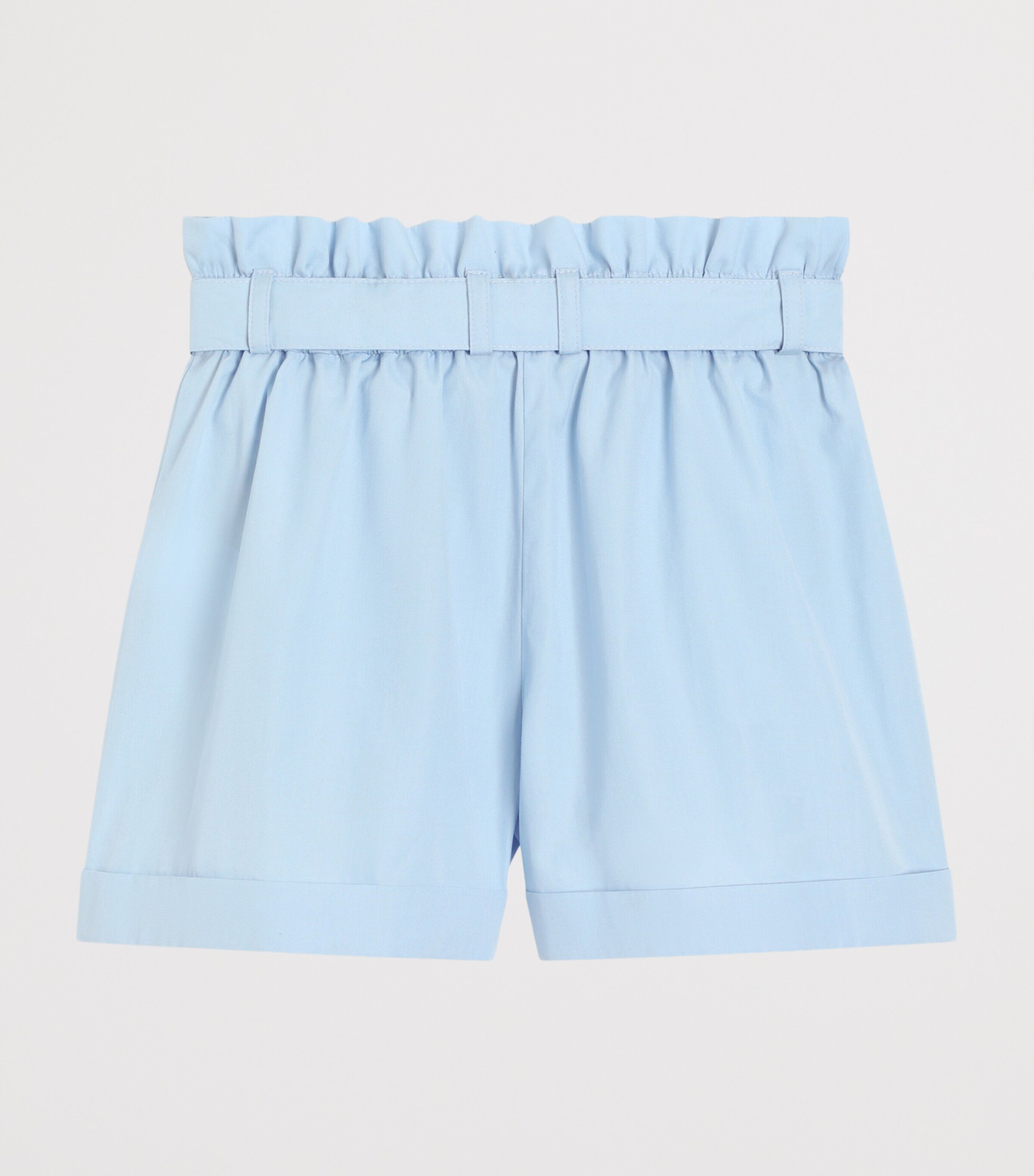 Dolce&Gabbana Kids Cotton Logo Shorts (8-12+ Years) Sky Blue Image 2