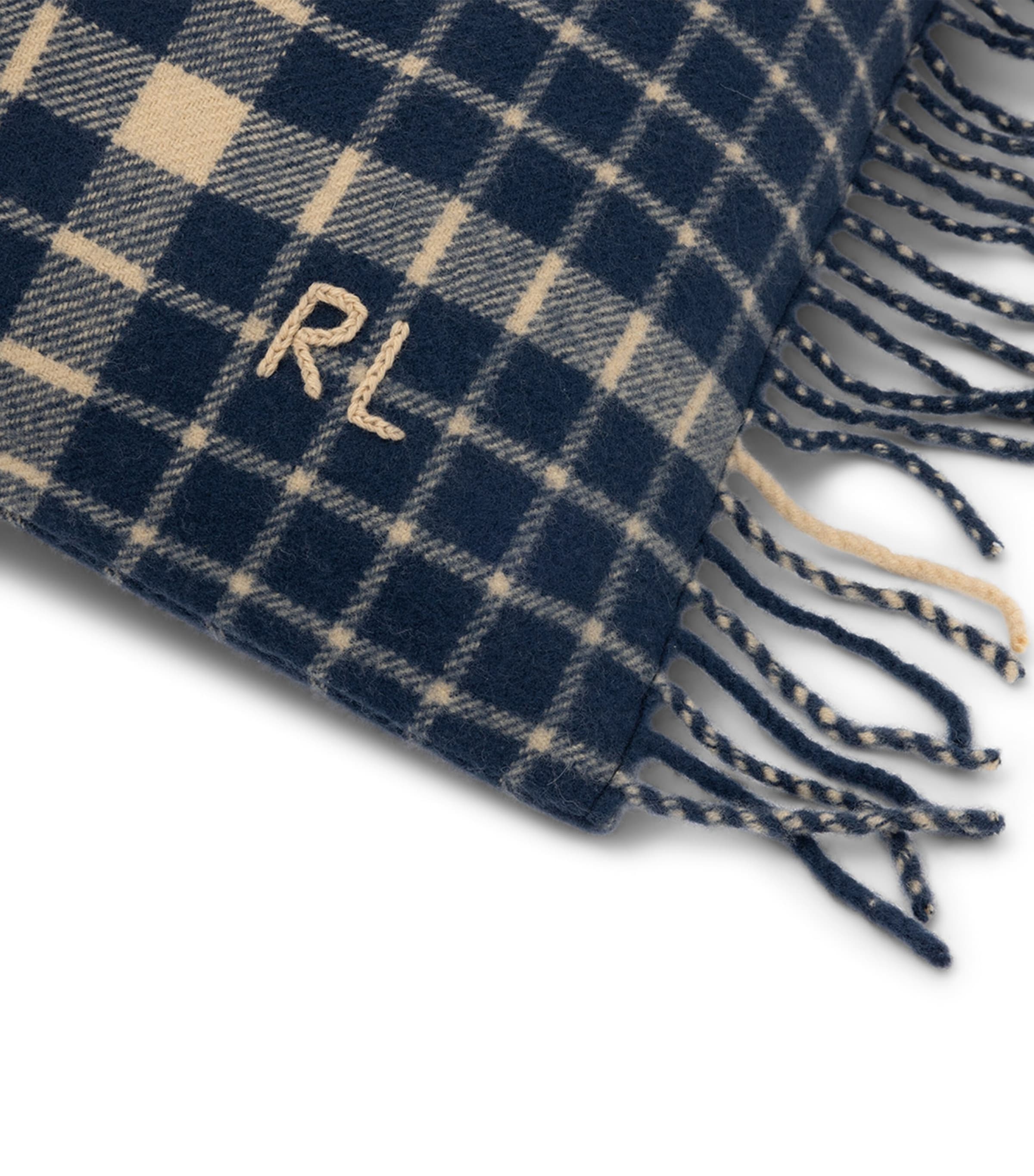 Kathryn Dorthy Rectangular Cushion Cover (38cm x 50cm) NAVY Image 4