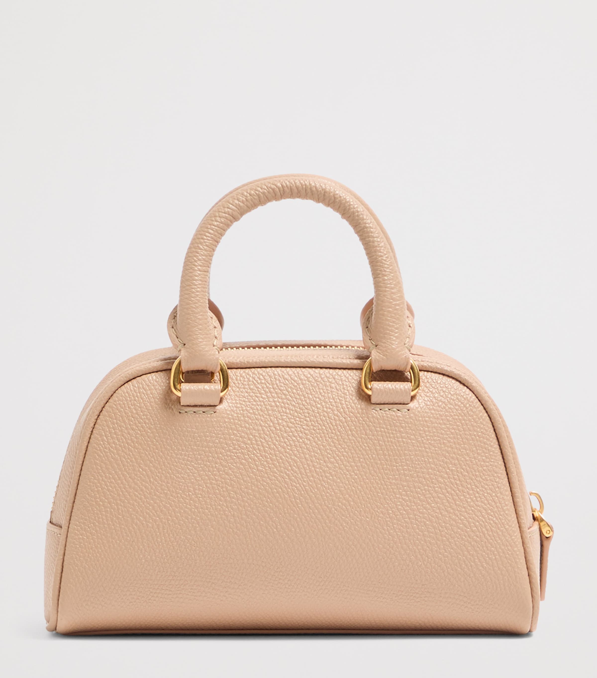 Mini Grained Leather VLogo Signature Bag WRP Image 4