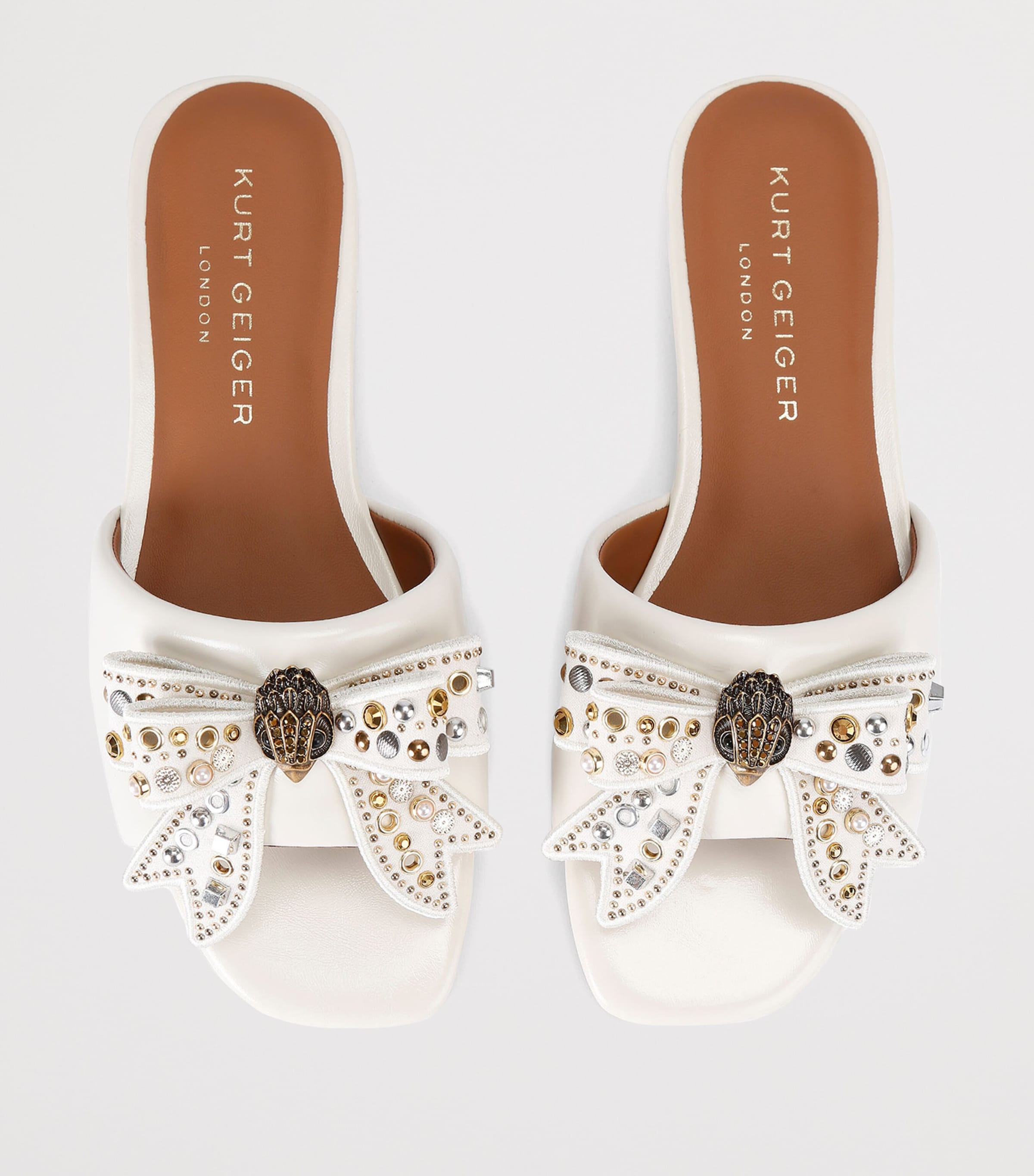 Leather Kensington Sandals BONE/COMB Image 4
