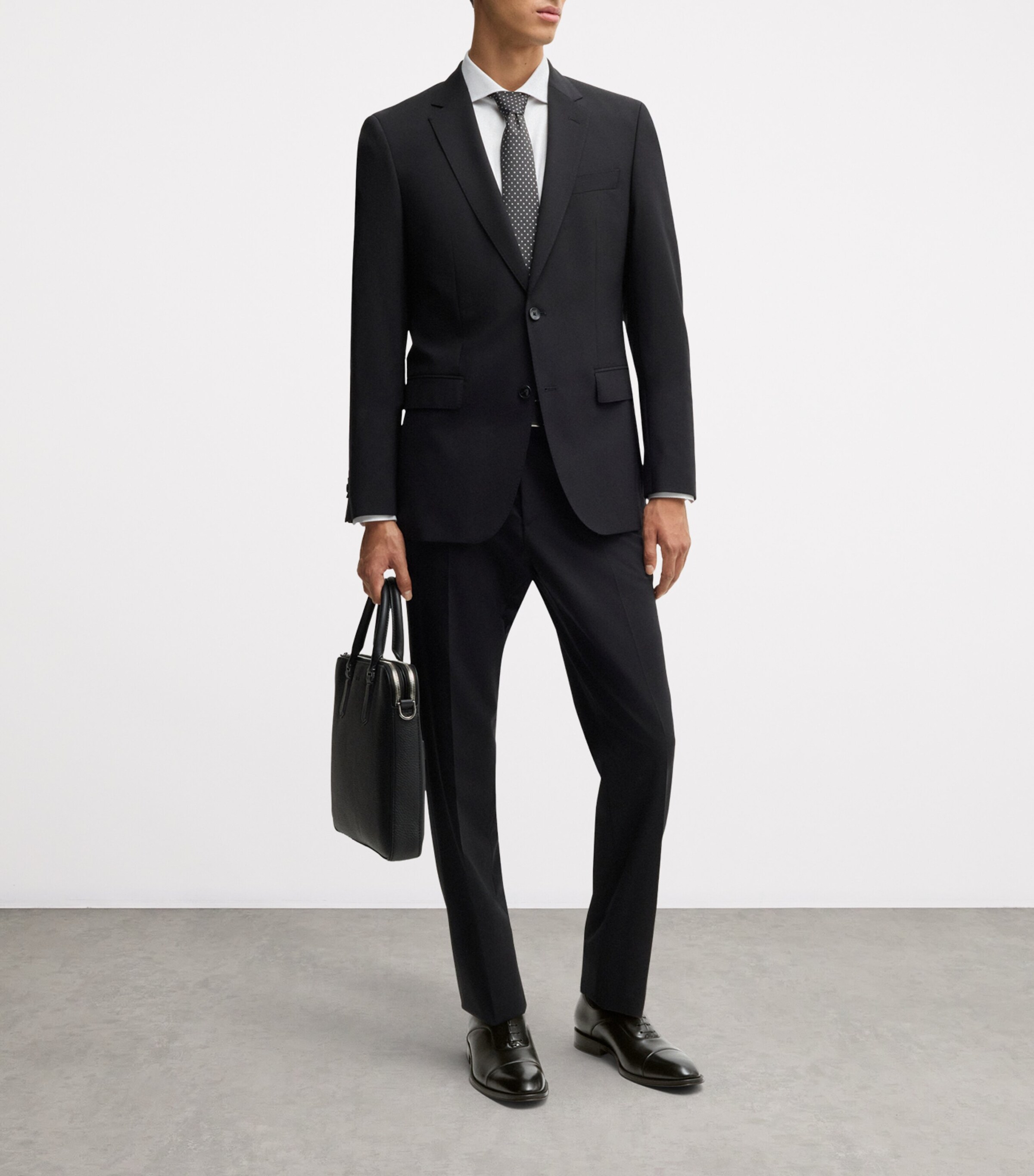 Leather Oxford Shoes 001 Image 4