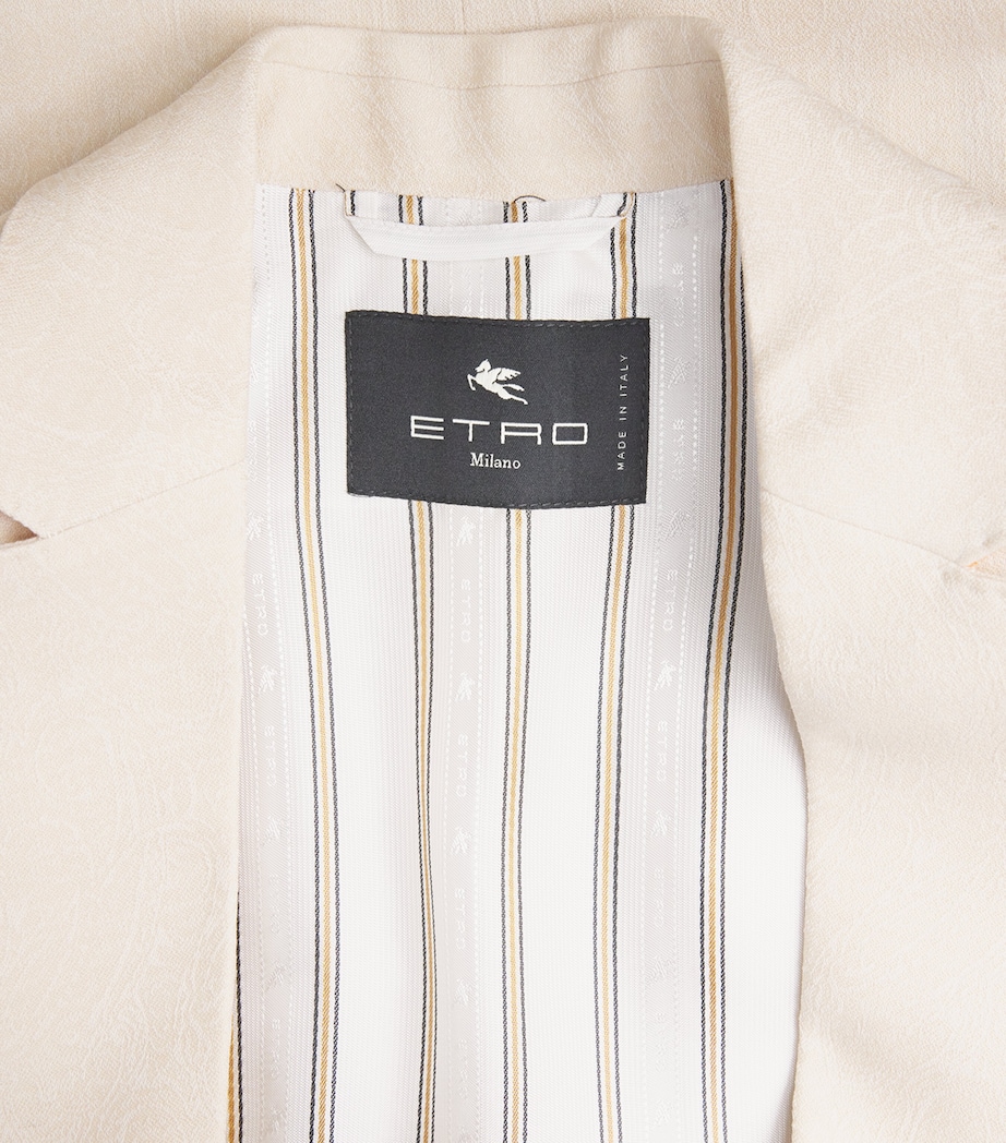 Wool Single-Breasted Blazer M3606 Image 5