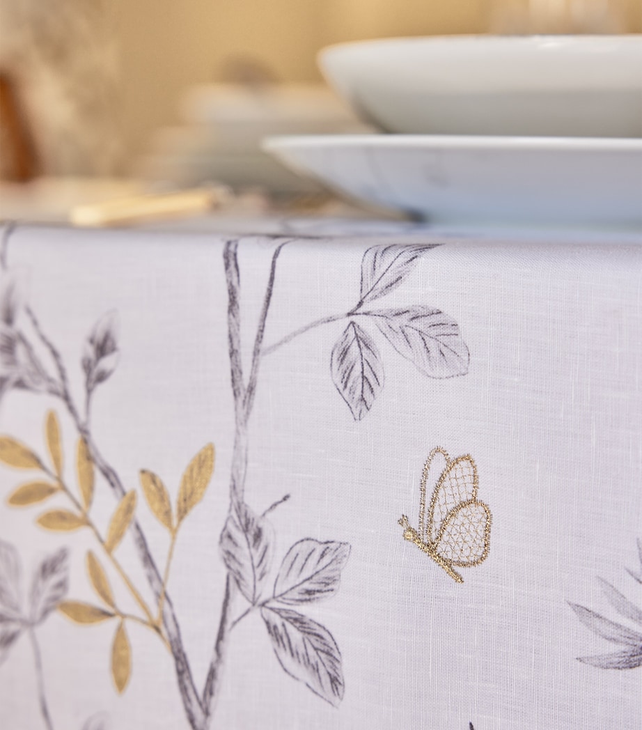Linen Botanical Tablecloth (170cm x 380cm) WHUGE SR Image 3