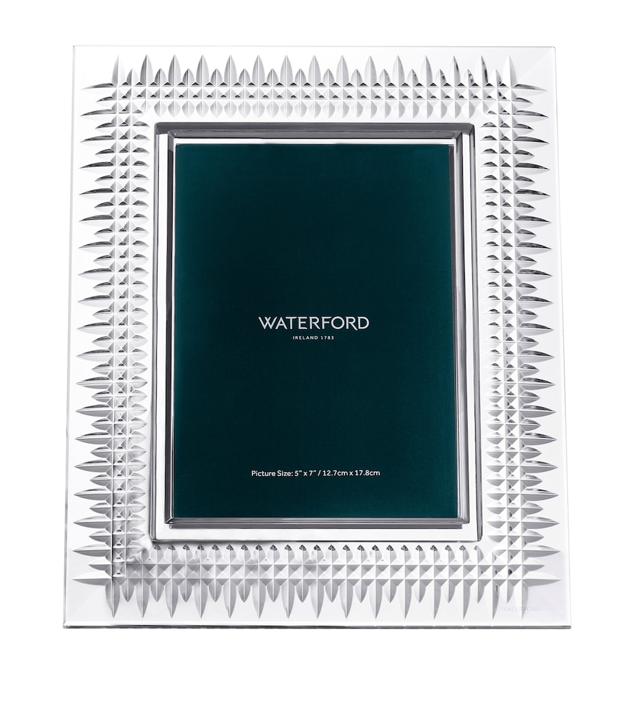 Waterford Lismore Diamond Picture Frame (5" x 7") Clear Image 3