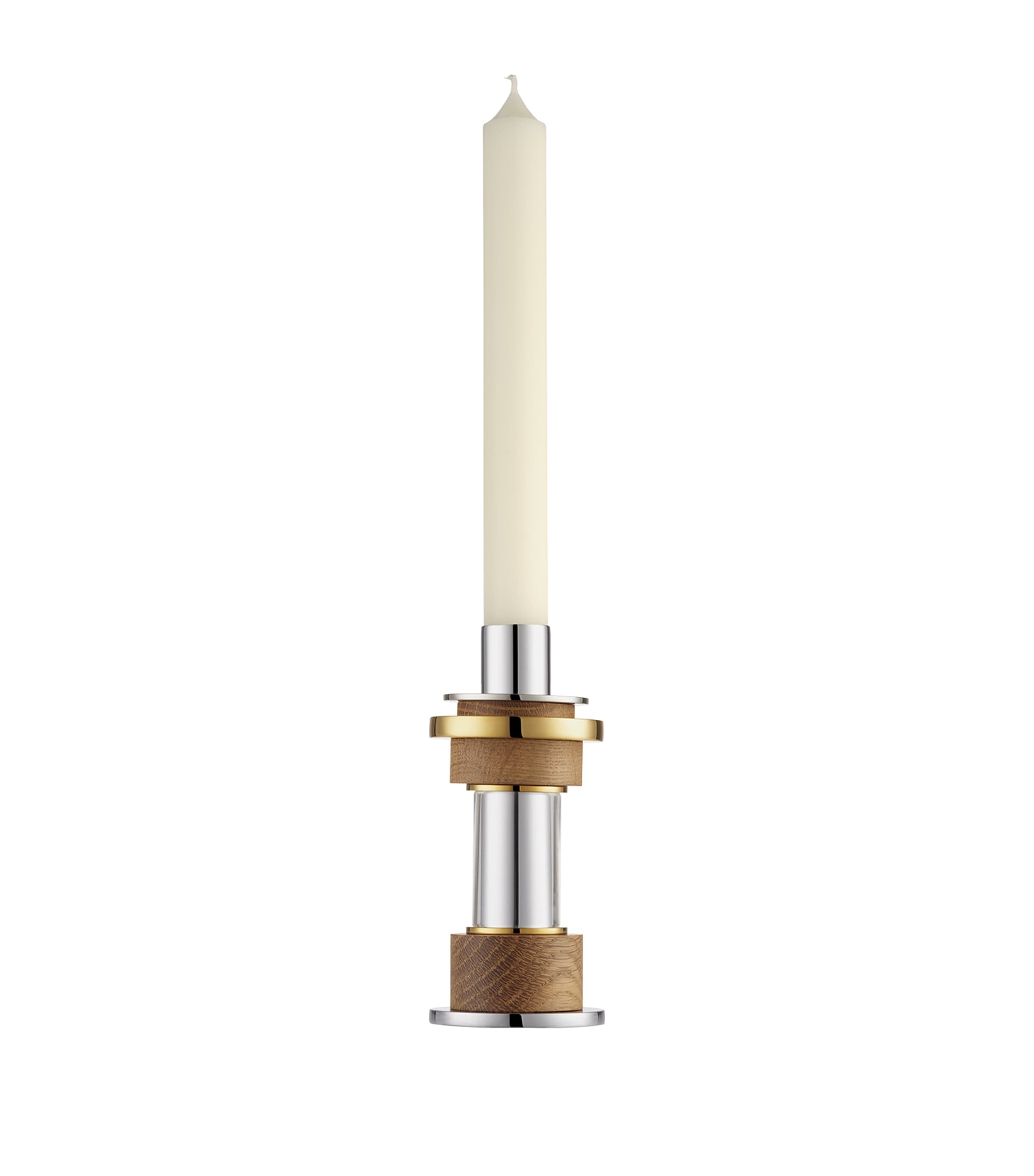 Christofle Myriade Candlestick Holder Silver Image 1