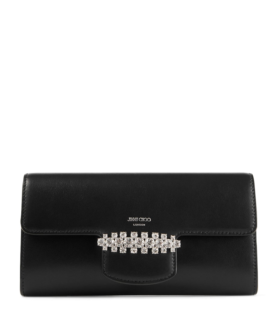 Bing Leather Wallet BLACK/SILVER Image 1
