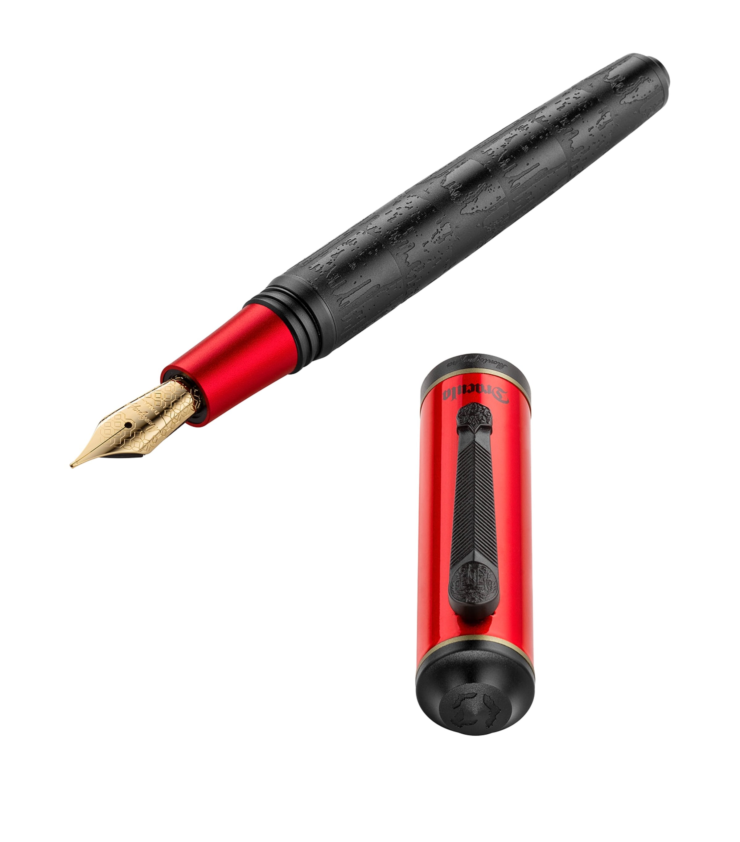 Montegrappa Universal Monsters Dracula Fountain Pen Black & Red Image 2