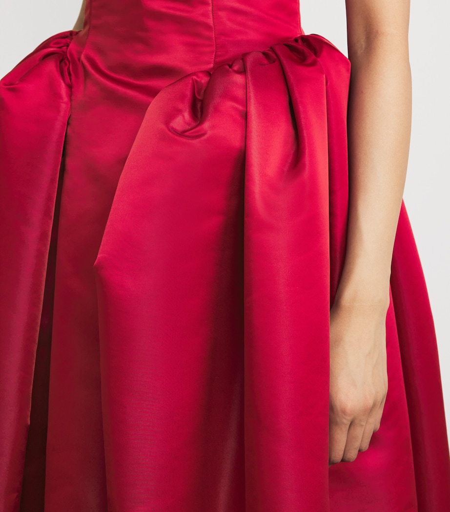 Sleeveless Mistletoe Gown RED Image 6