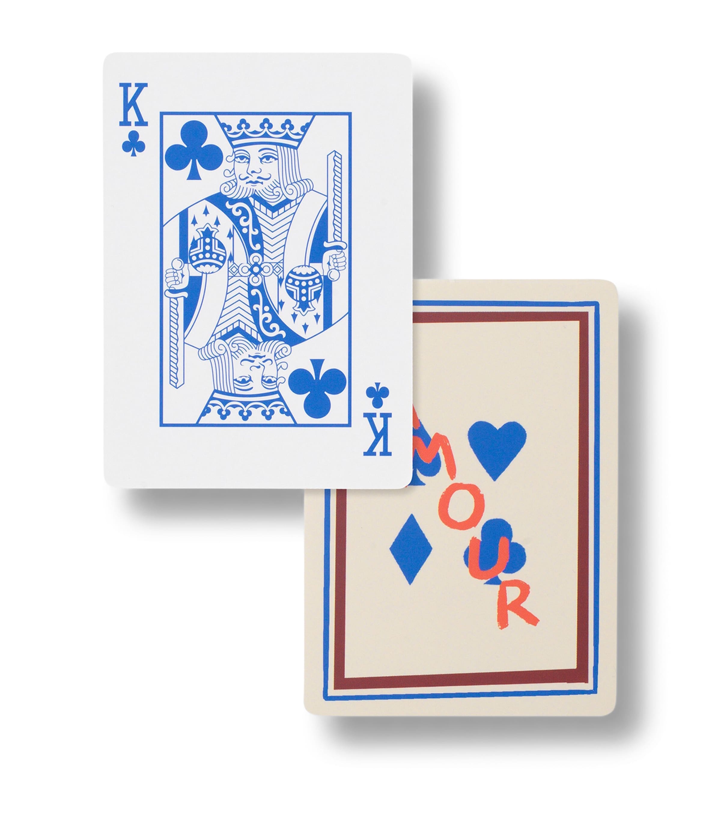 Suits & Stripes Playing Cards (Set of 2) BLUE Image 4