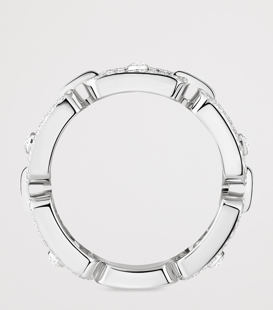 Messika Move Link White Gold and Diamond Ring (0.43ct) White Gold Image 3