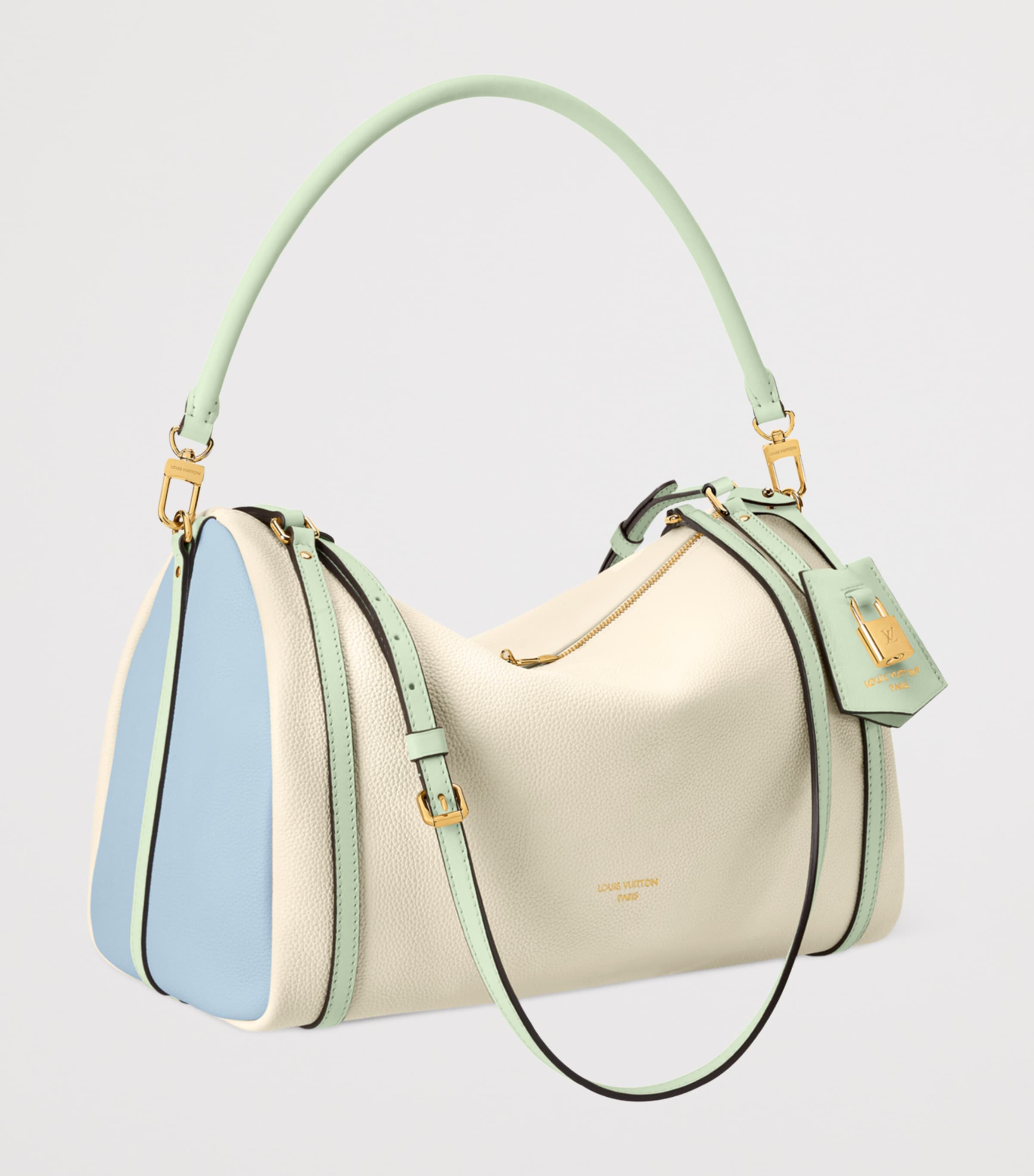 Calfskin Express PM Shoulder Bag BROWN Image 2