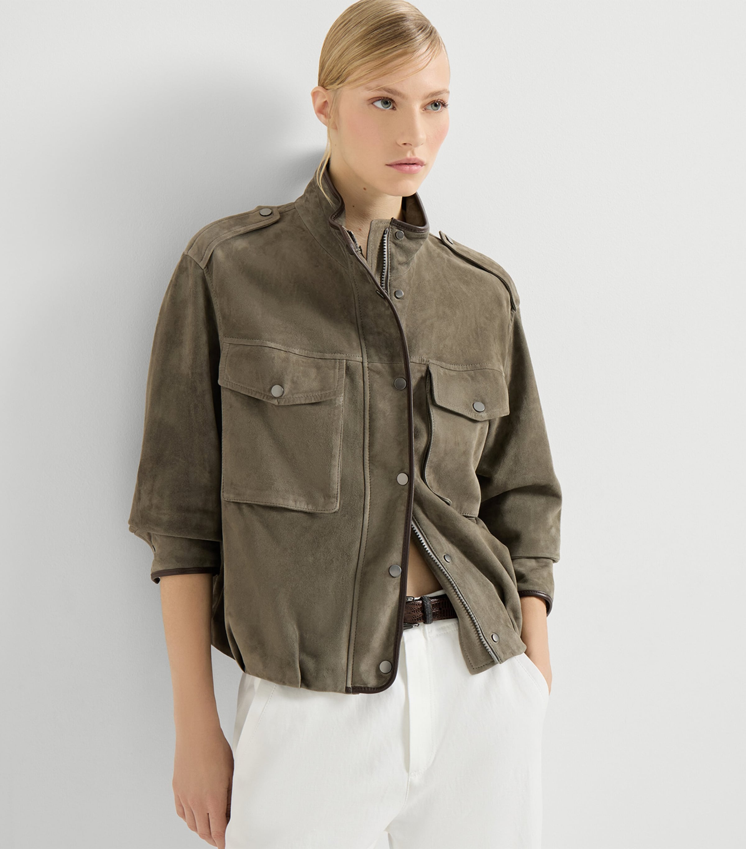 Suede Jacket C8850 Image 2