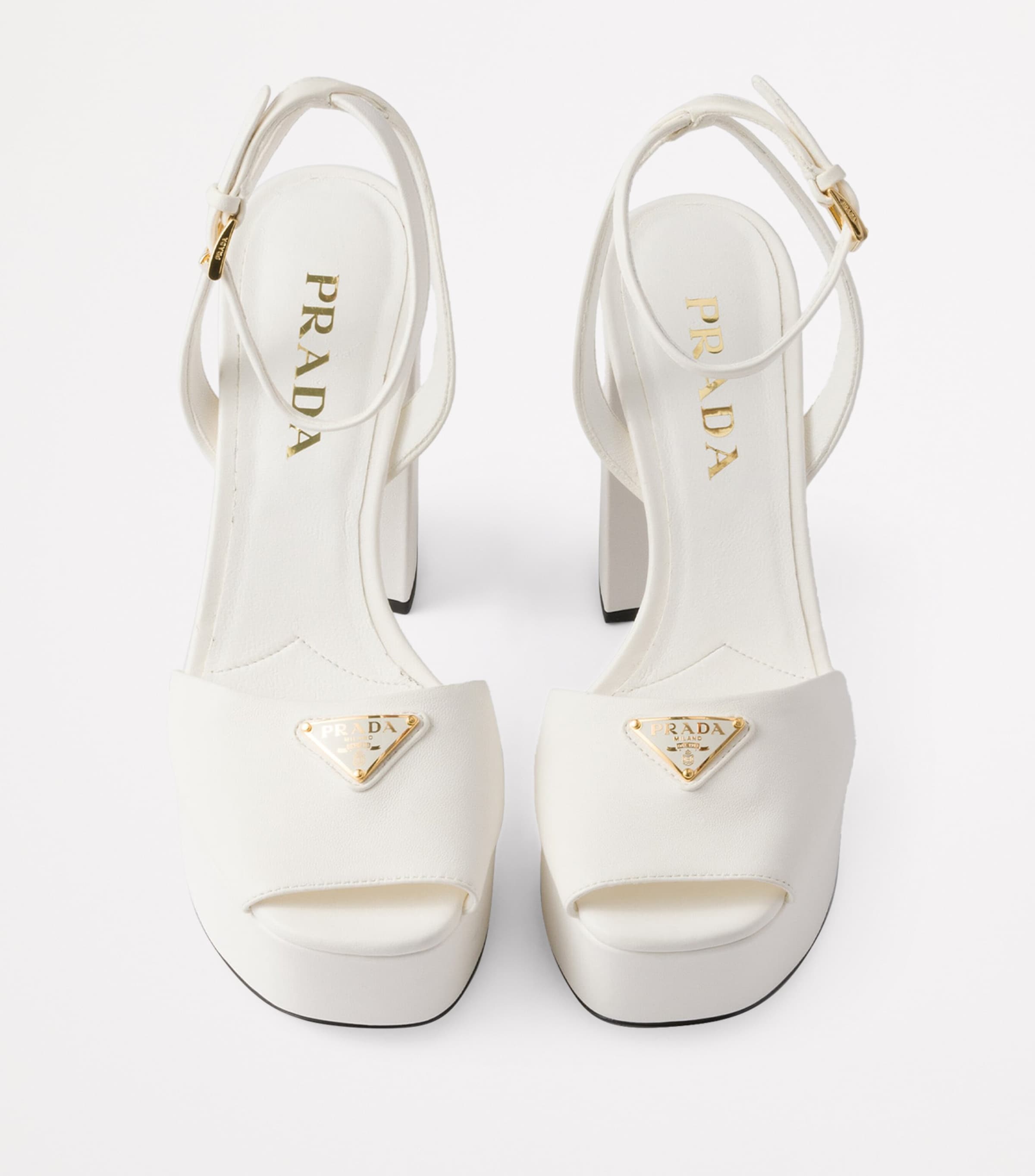 Nappa Leather Platform Sandals 115 F0304 Image 3