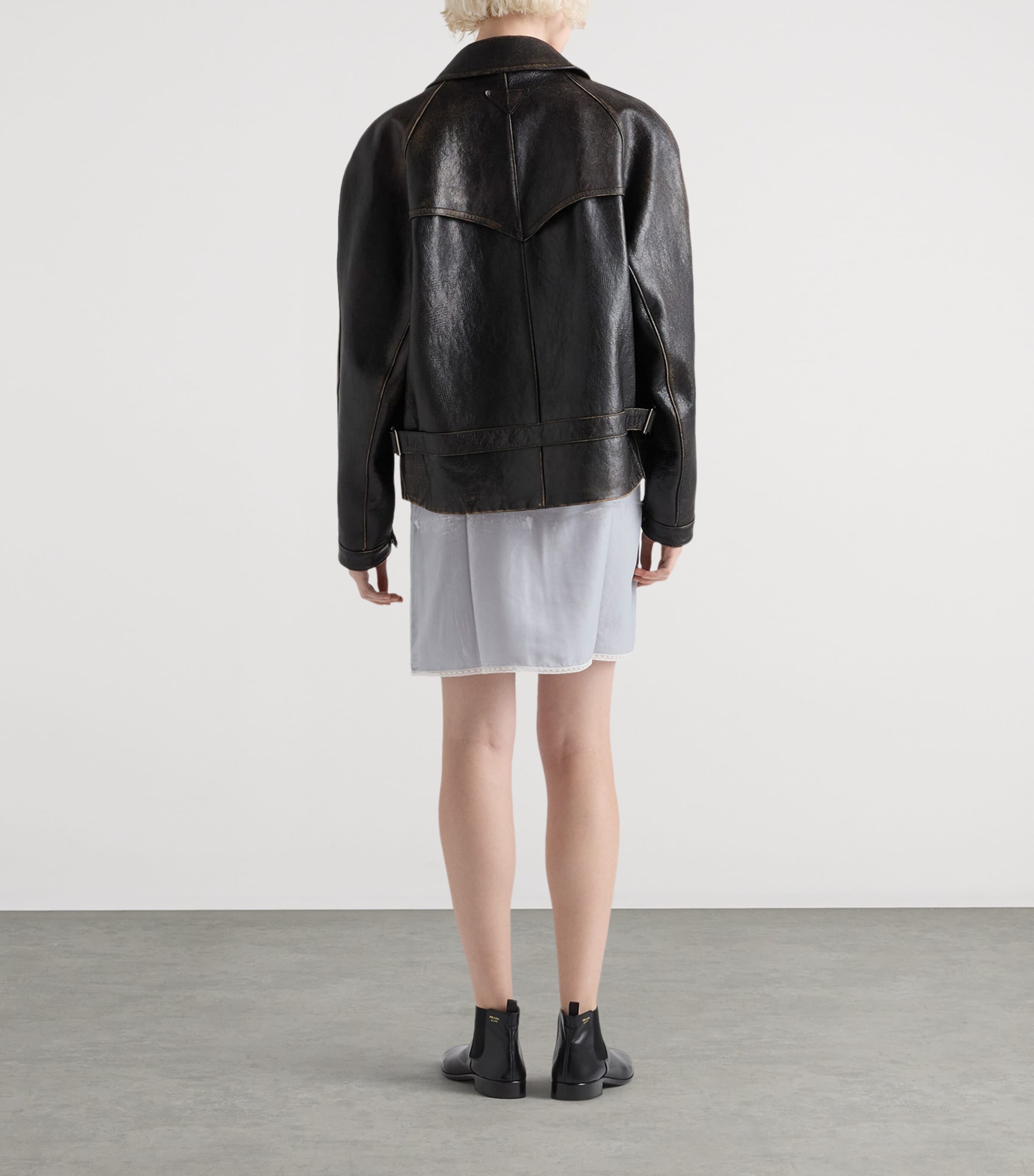 Goatskin Collared Jacket F0002 Image 5