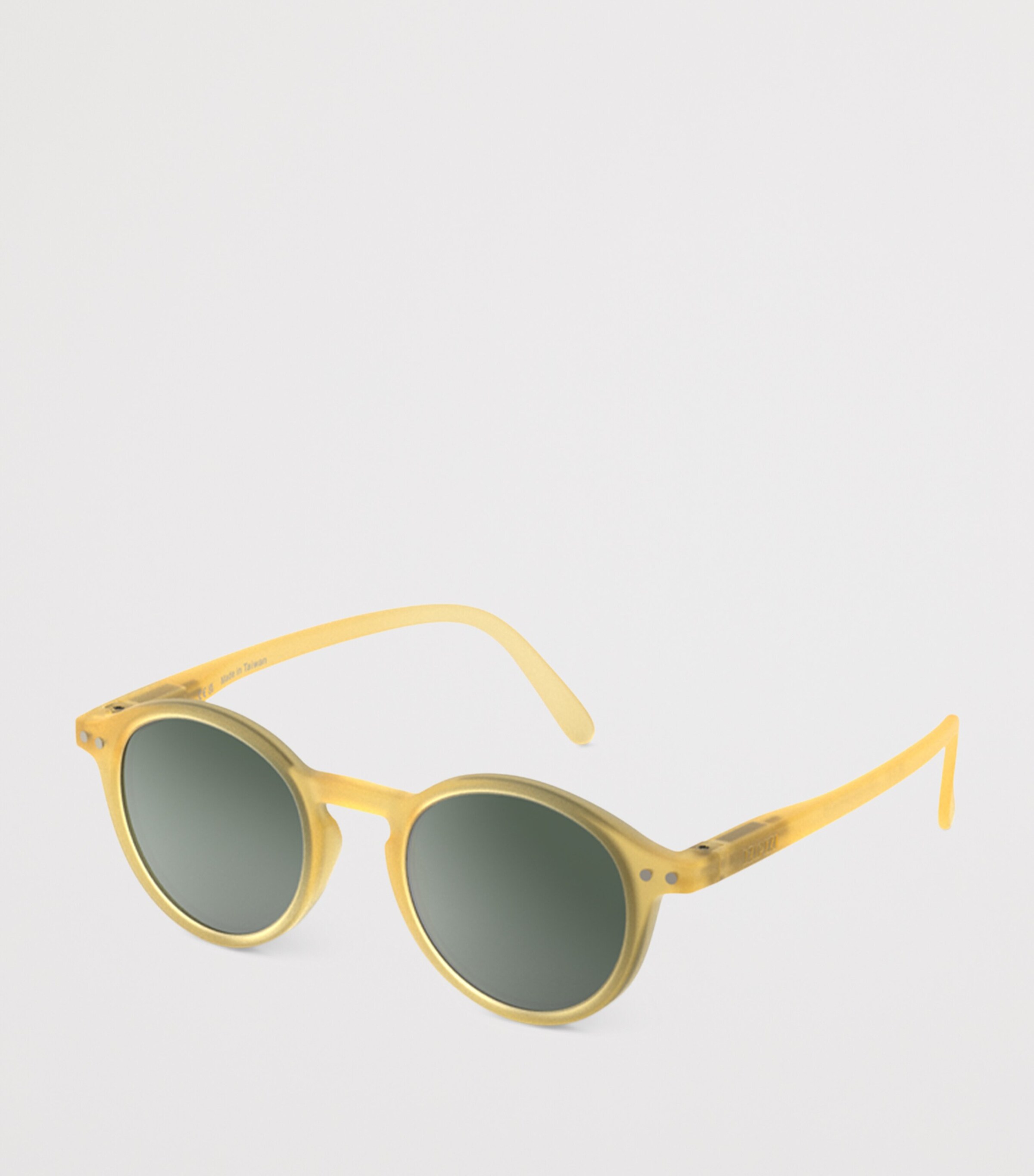 IZIPIZI KIDS #d Round Sunglasses (3-5 Years) Yellow Honey Image 2