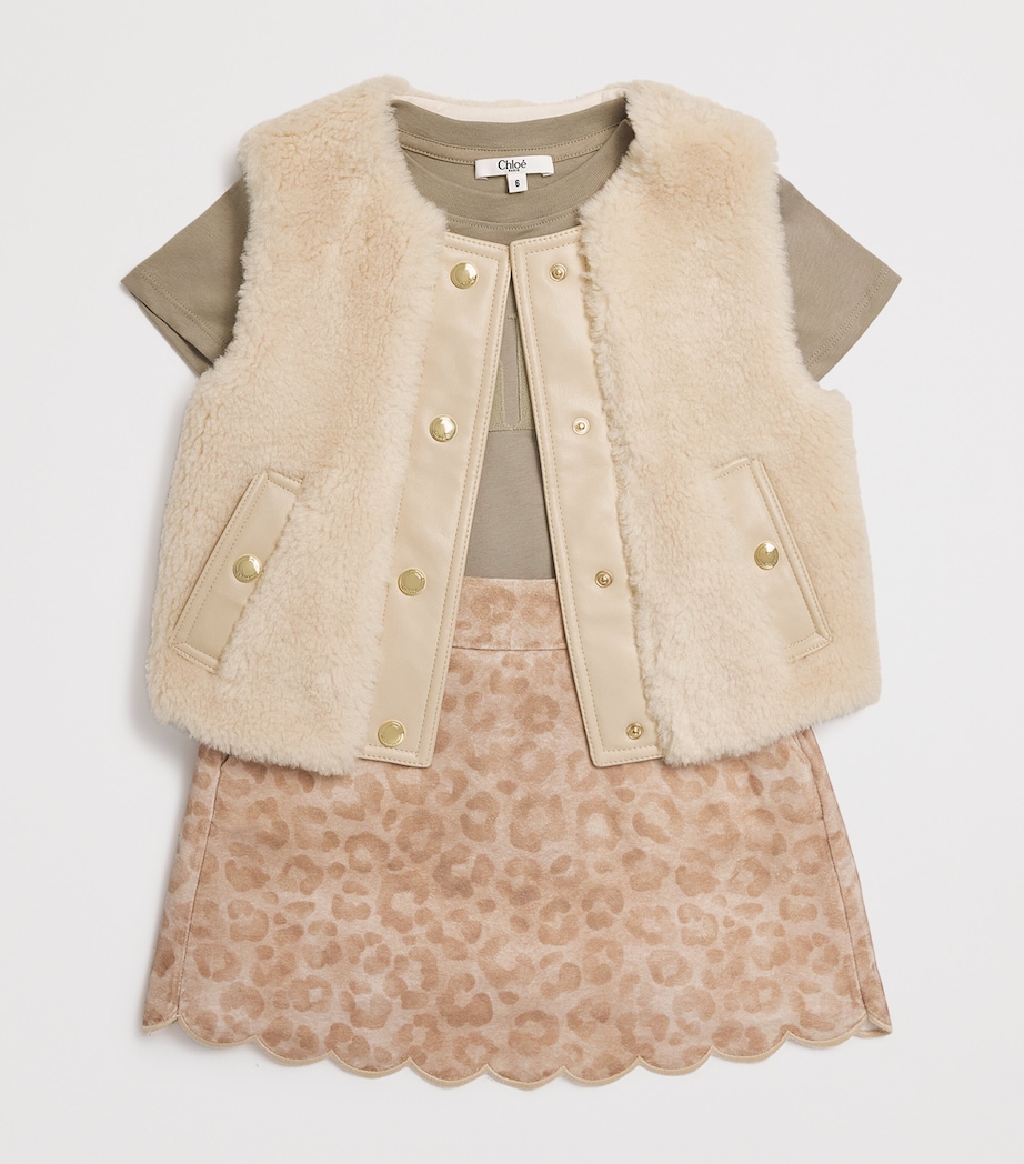 Fleece Gilet (4-5 Years) DARK STONE Image 3