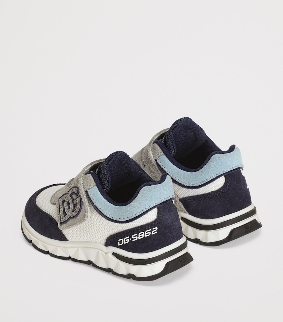 Running Low-Top Sneakers 8D600-BLUE/WHITE Image 2