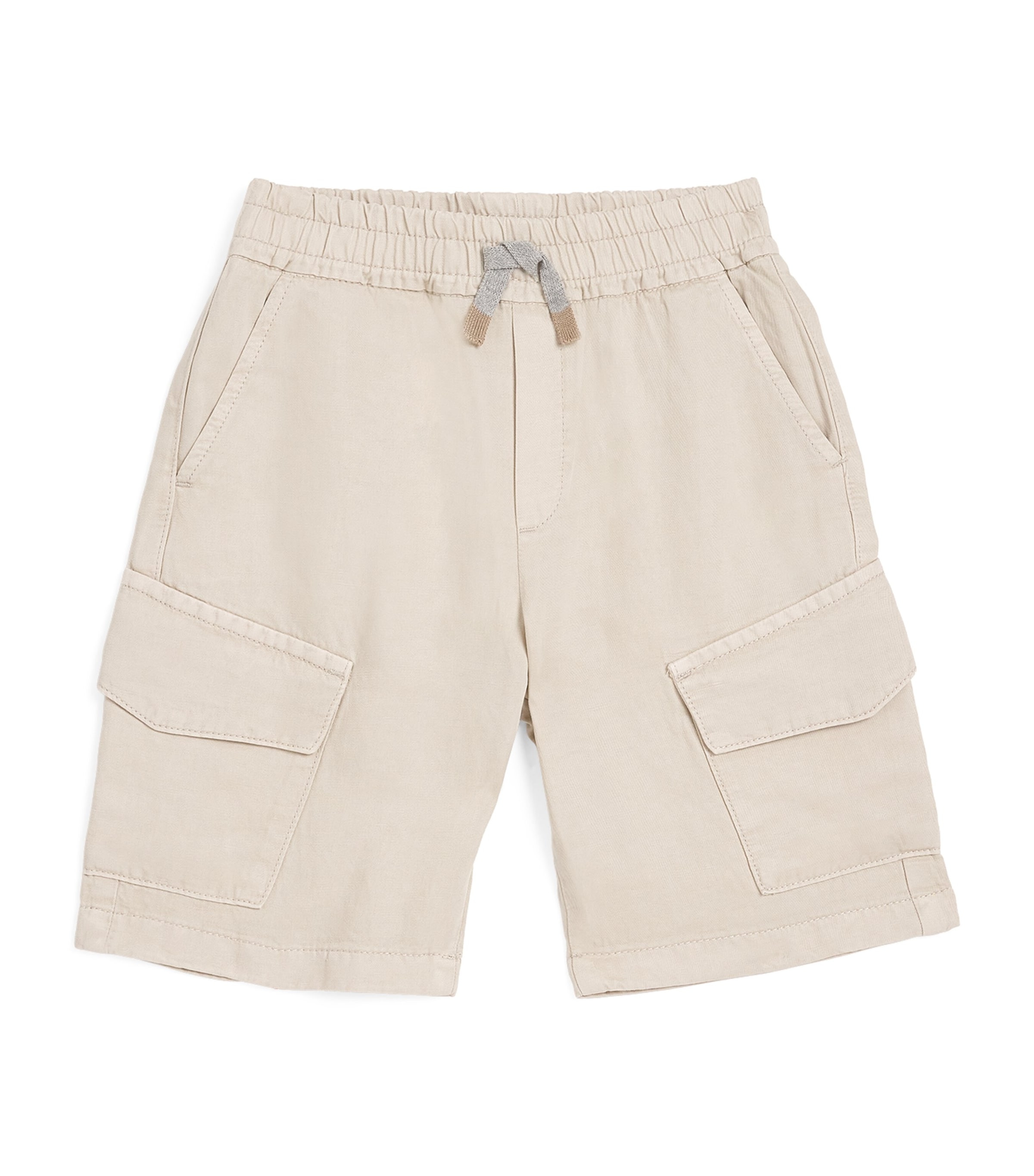 Cotton Cargo Shorts (2-16 Years) 107 BEIGE Image 1