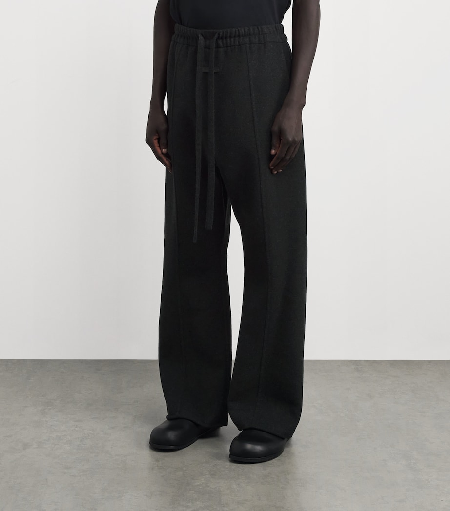 Wool-Cashmere '70s Trousers CHARCOAL Image 3