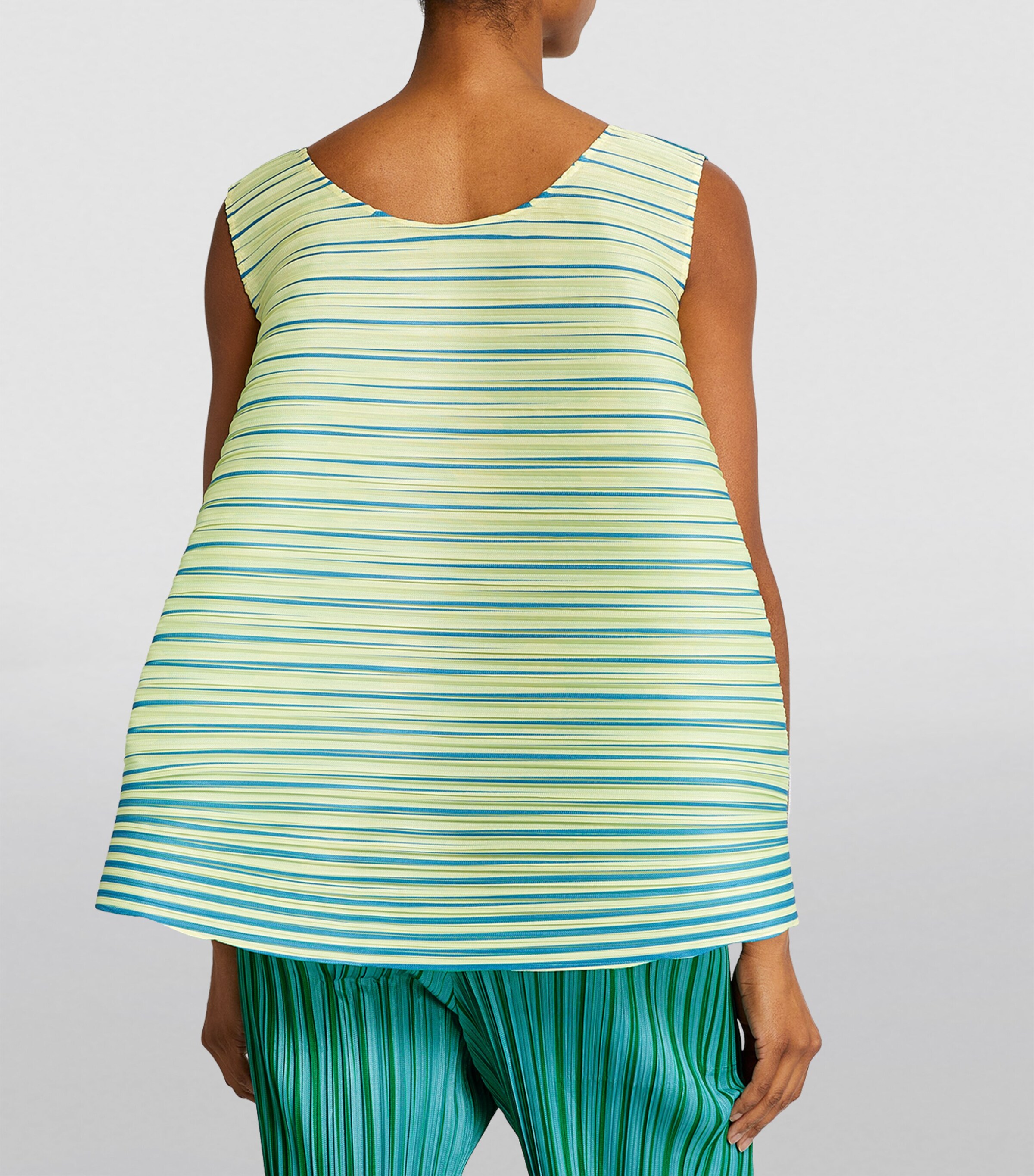 Pleats Please Issey Miyake Vege Mix 1 Top | Harrods US
