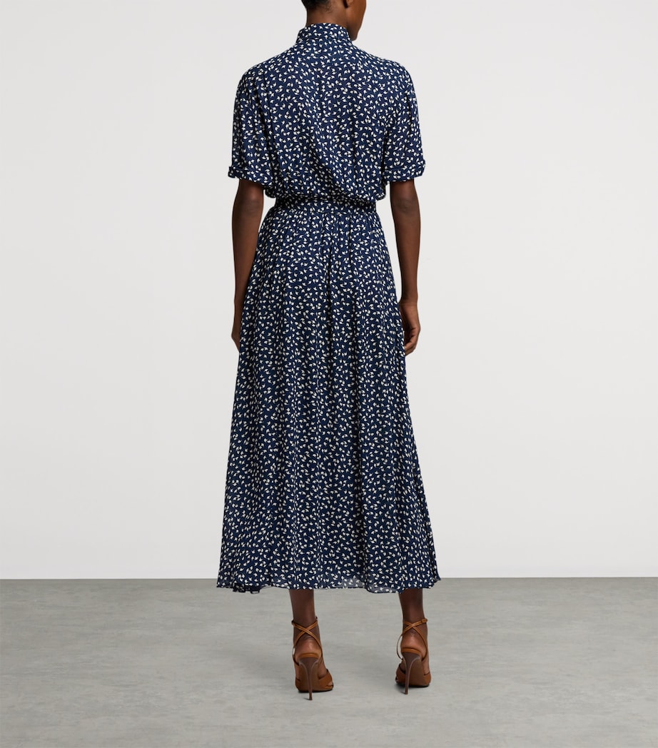 Sura Midi Shirt Dress NAVY-410 Image 7