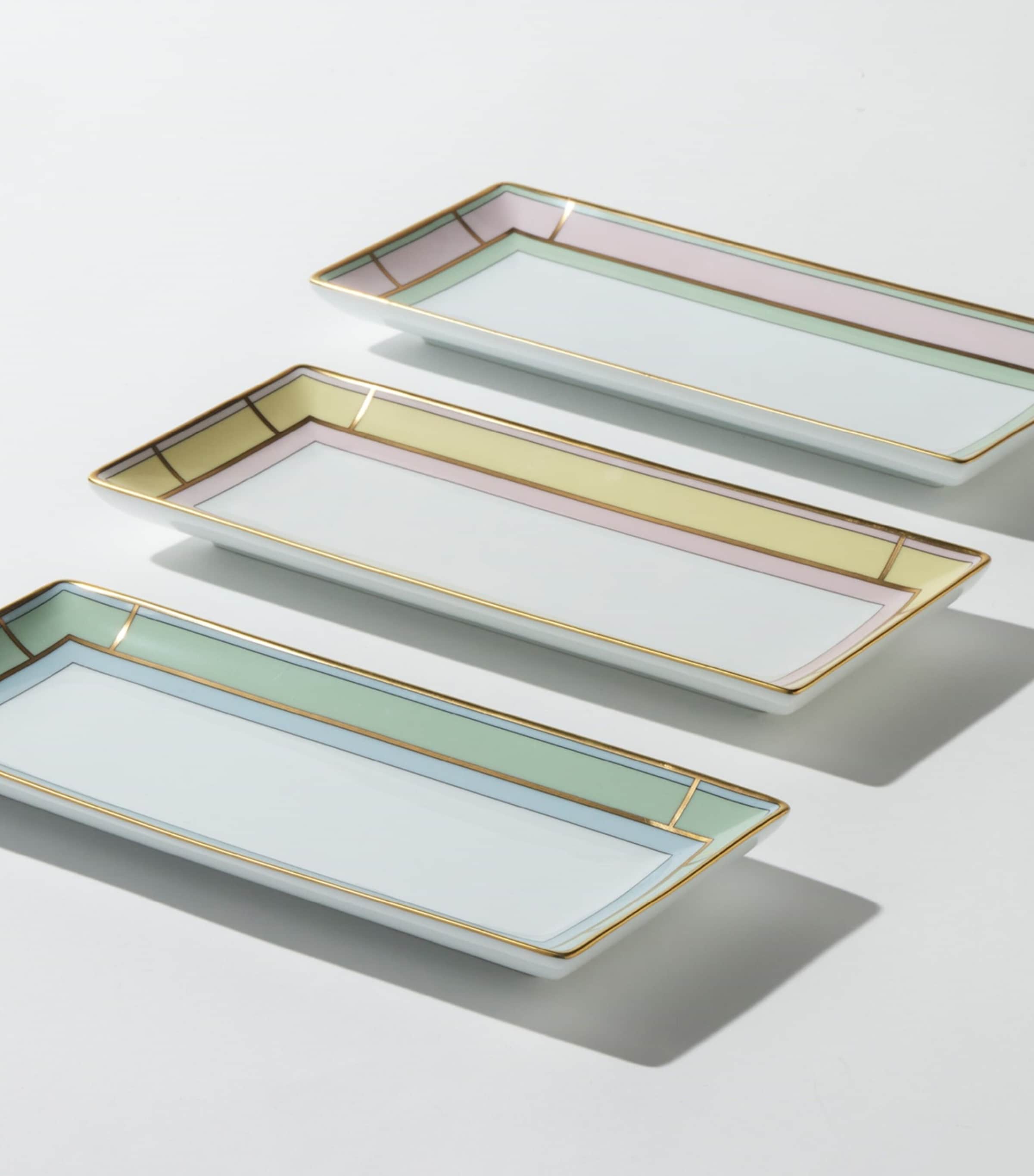 Porcelain Colonna Diva Rectangular Change Tray (28cm) G00134900 Image 2