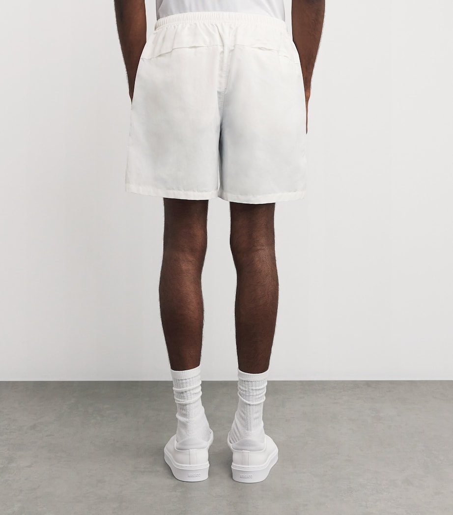 Taslan Tennis Shorts 100-WHITE Image 4