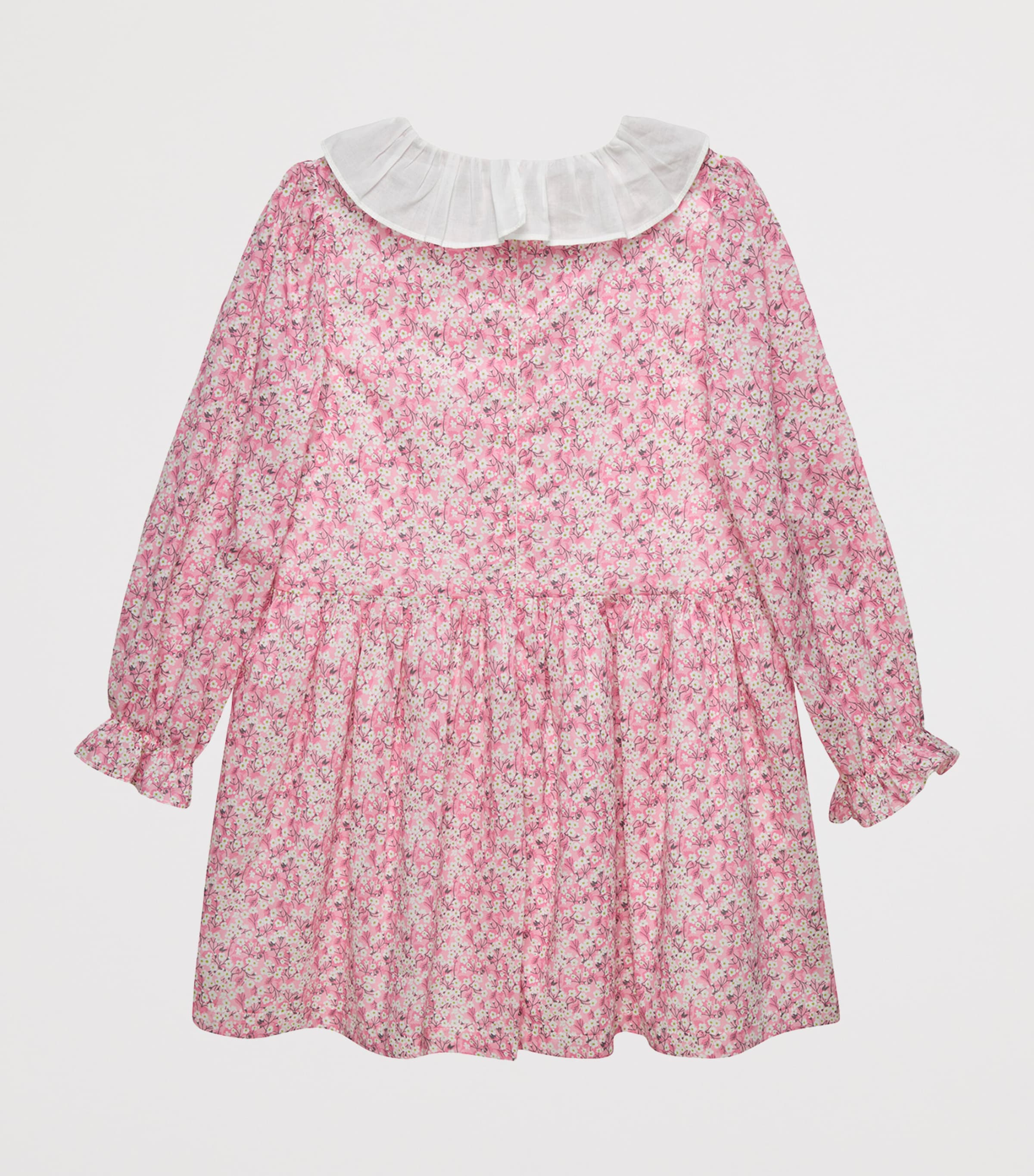 Cotton Liberty Print Dress (2-5 Years) PINK MITSI VALERIA Image 2