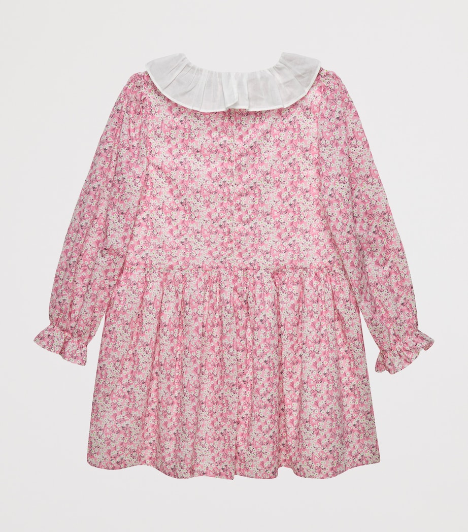 Cotton Liberty Print Dress (6-11 Years) PINK MITSI VALERIA Image 2