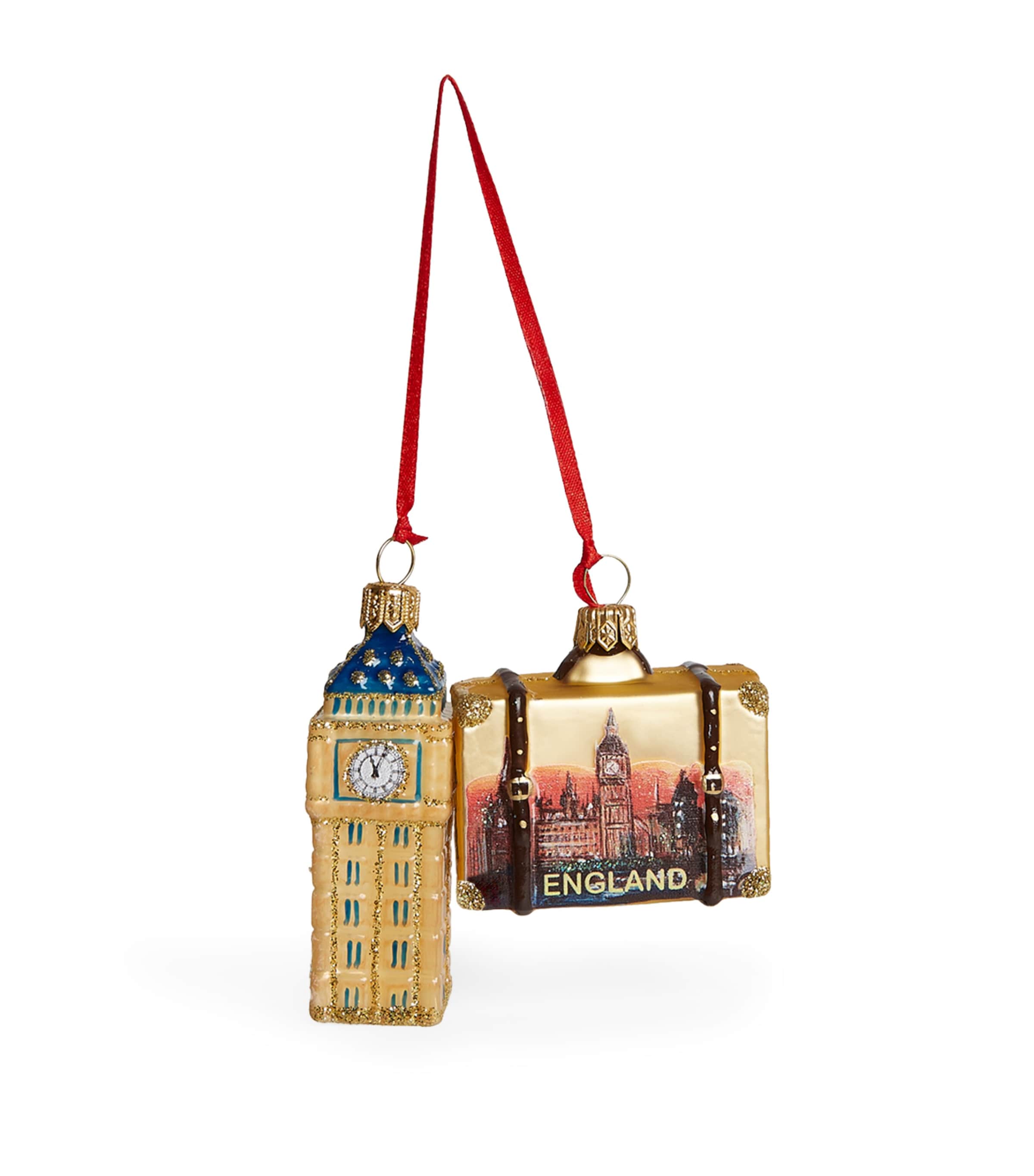 Big Ben and Suitcase Decoration MULTI Image 2