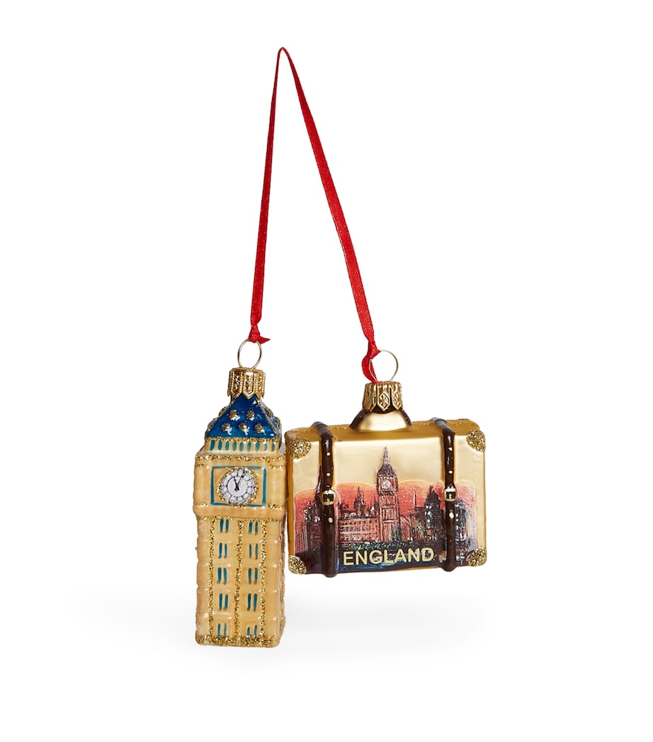 Big Ben and Suitcase Decoration MULTI Image 2