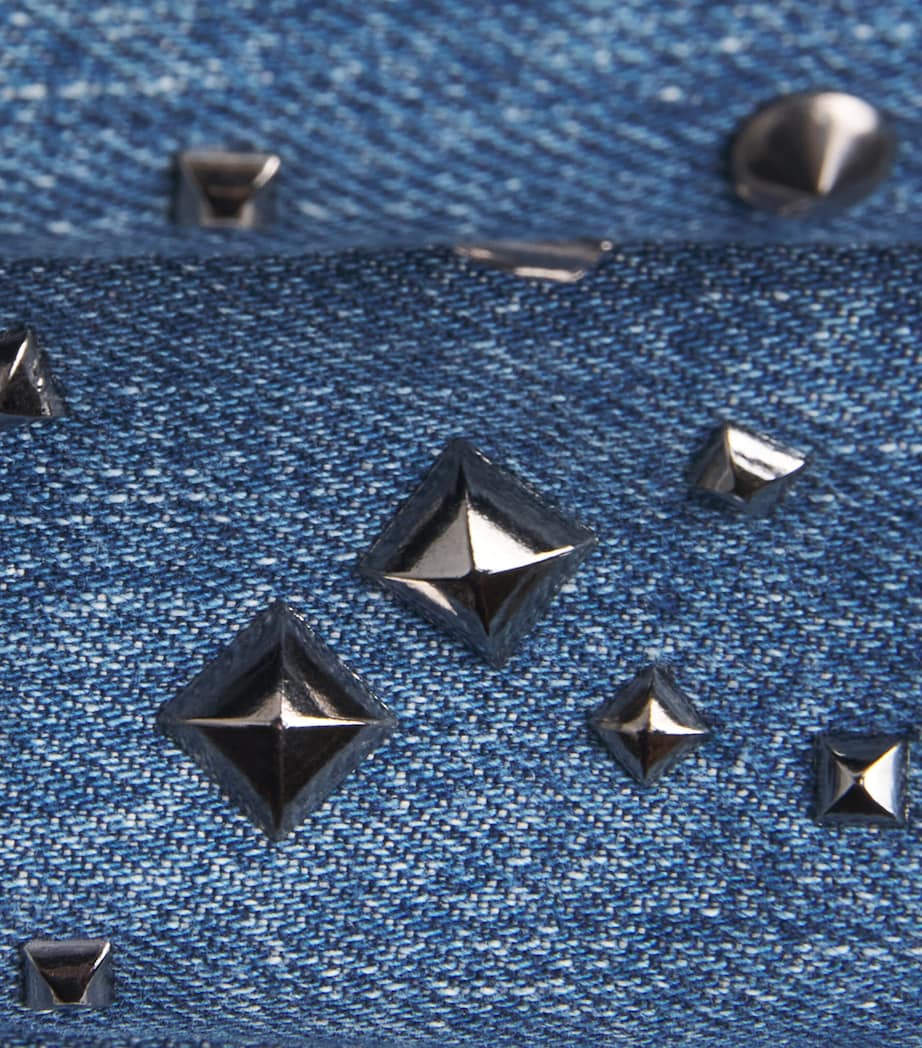 Embellished Denim Jacket DANCE WITH CRYS Image 5