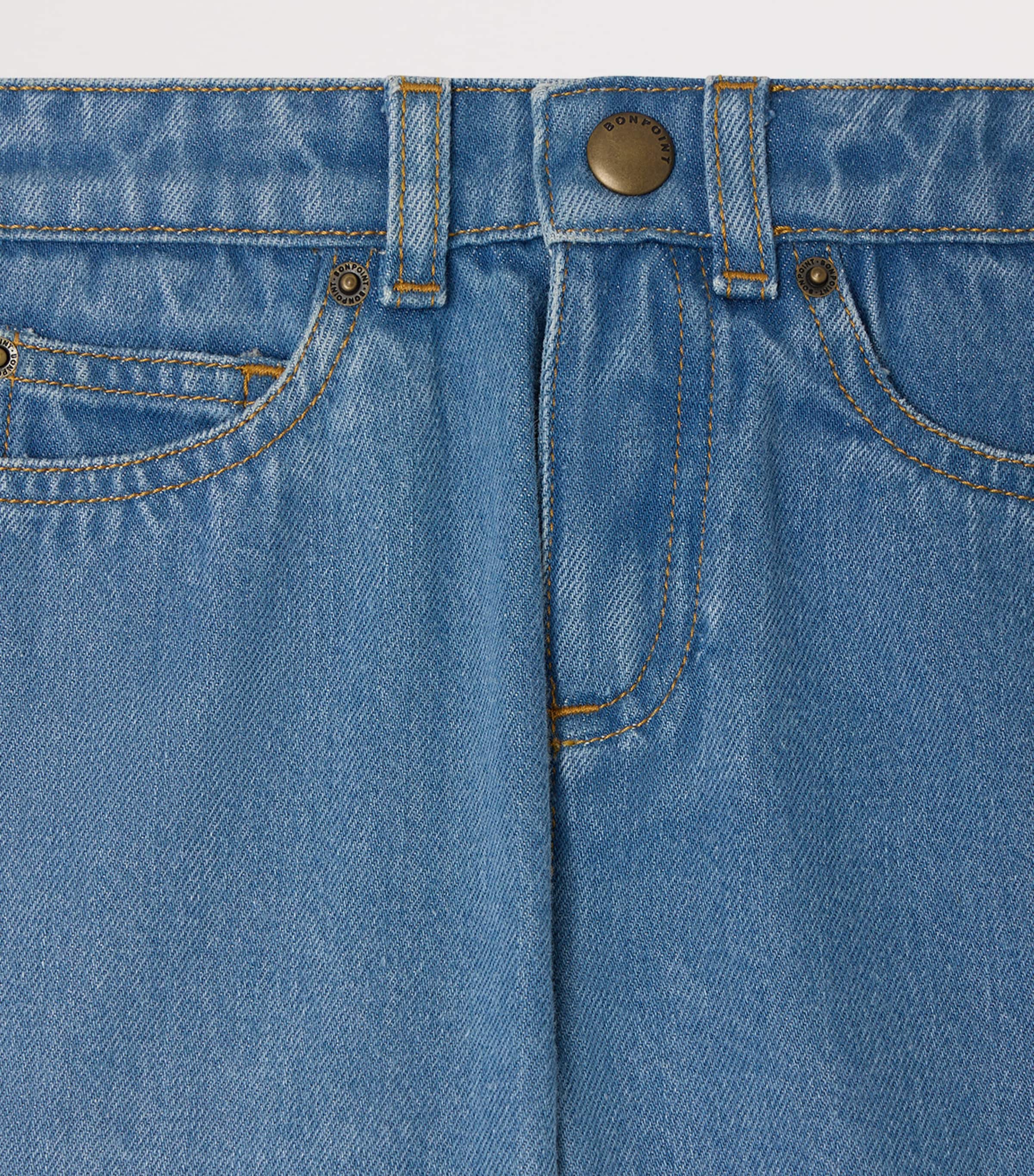 Elivo Denim Shorts (10-14 Years) BLEU MOYEN Image 3