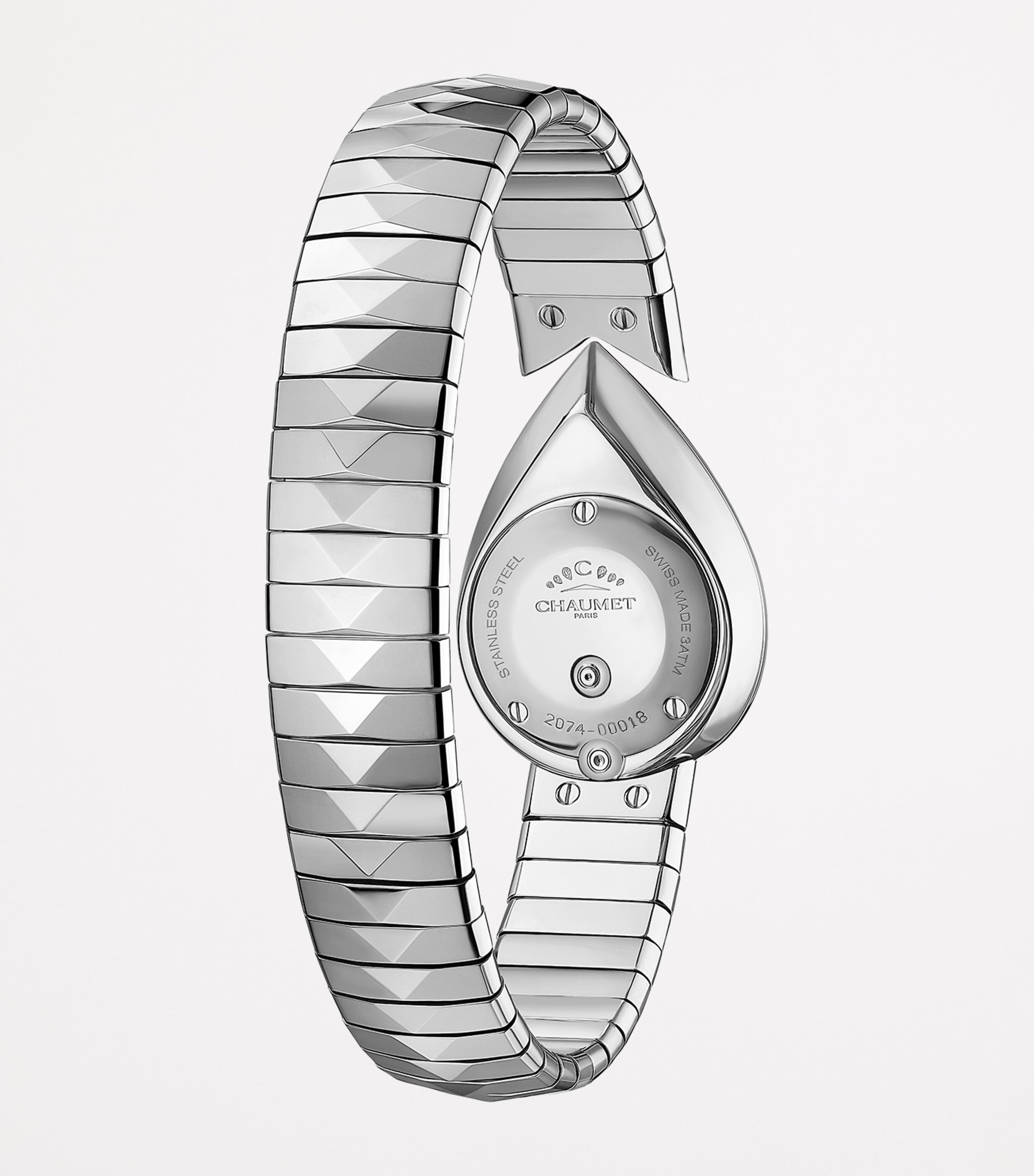 Stainless Steel and Diamond Joséphine Aigrette Watch (20.2mm) STAINLESS STEEL Image 2