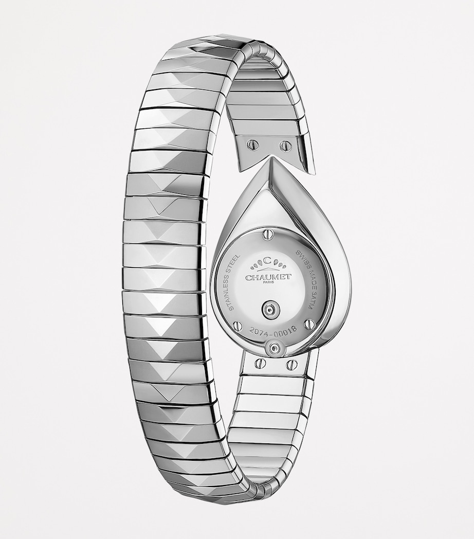 Stainless Steel and Diamond Joséphine Aigrette Watch (20.2mm) STAINLESS STEEL Image 2