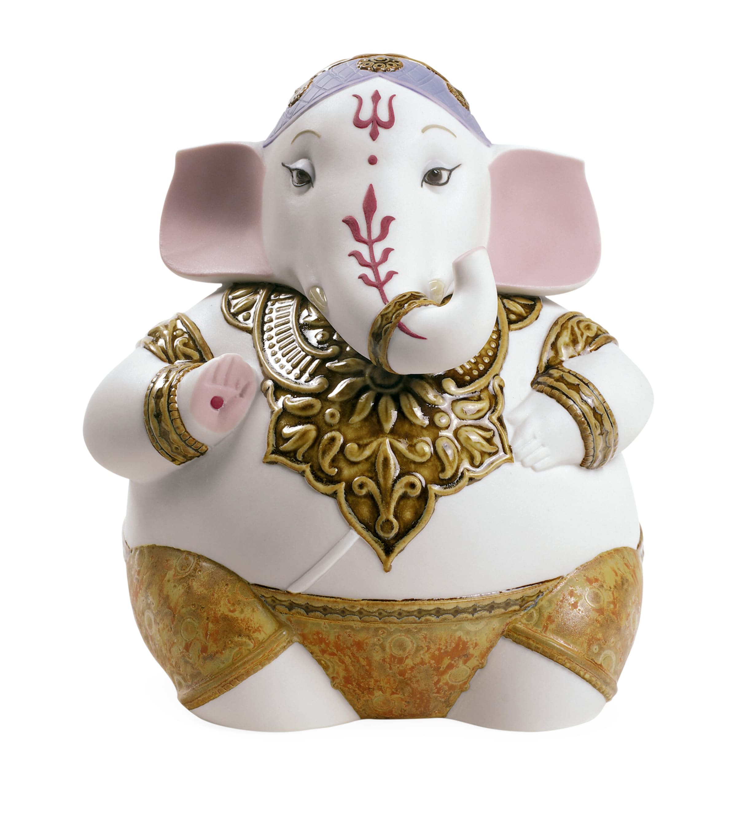 Lladrò Ganesha Figurine In White