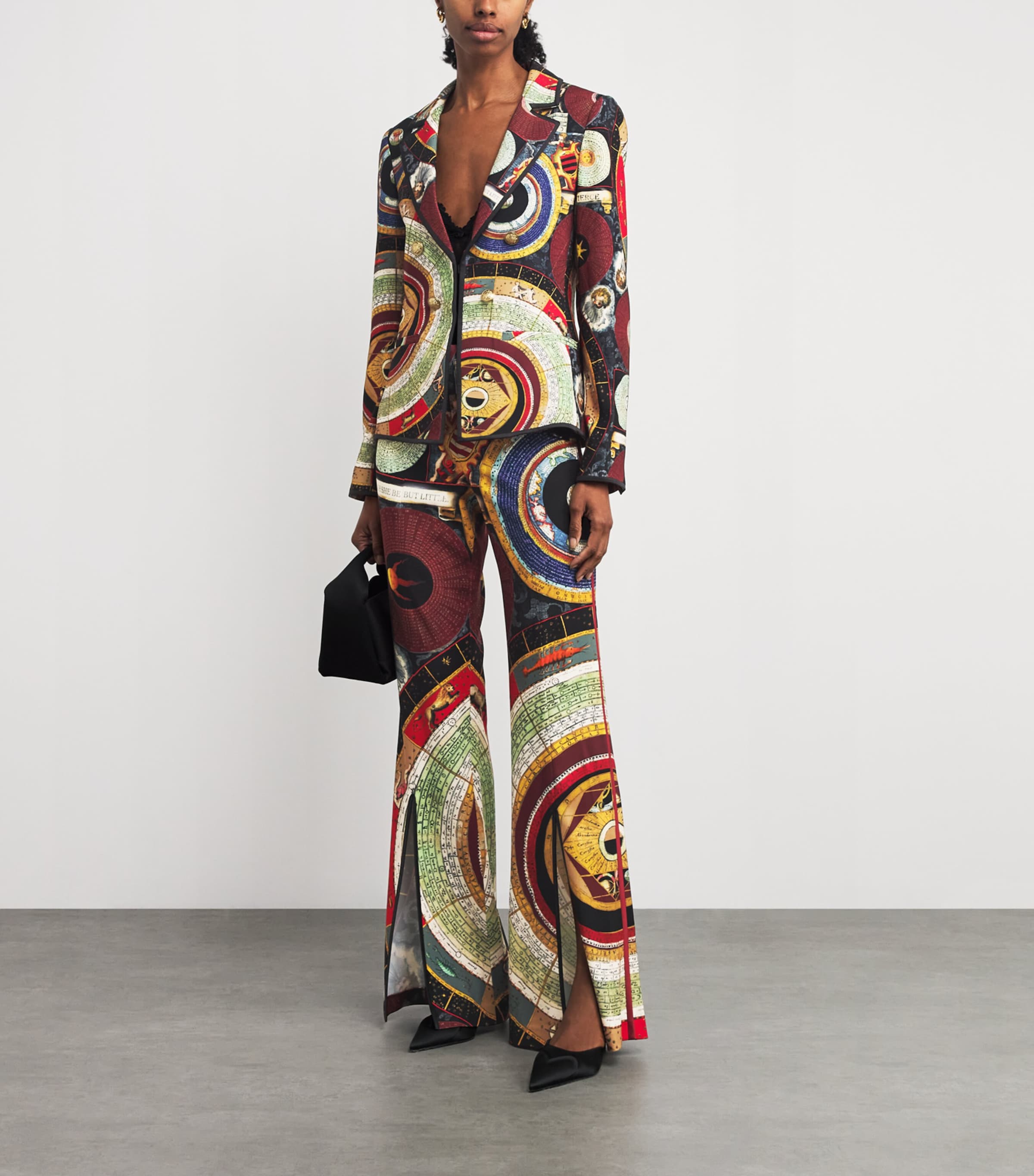 Teeny Flared Trousers Y972 HANDS OF TIME Image 2