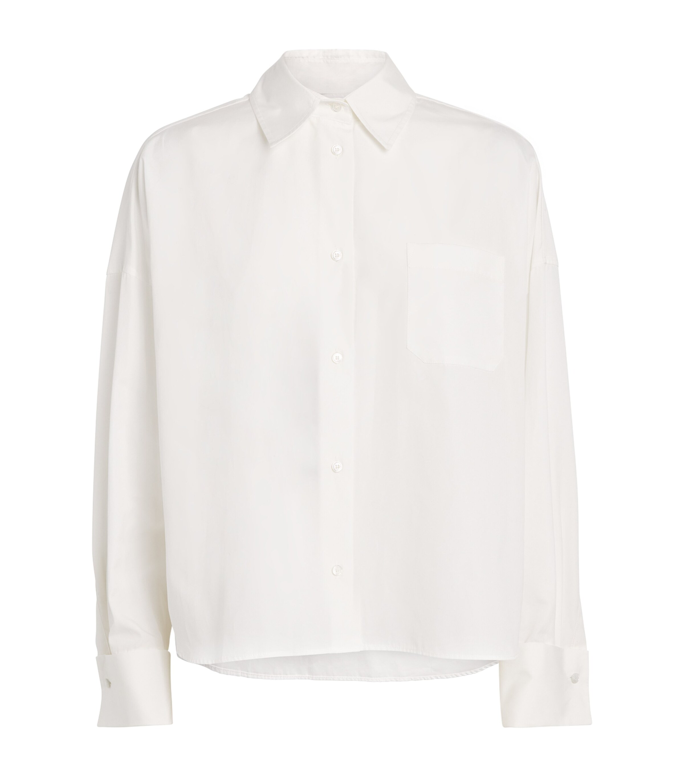 Weekend Max Mara Cotton Embroidered Shirt | Women Clothing | Tops | Workwear | Designers | Weekend Max Mara