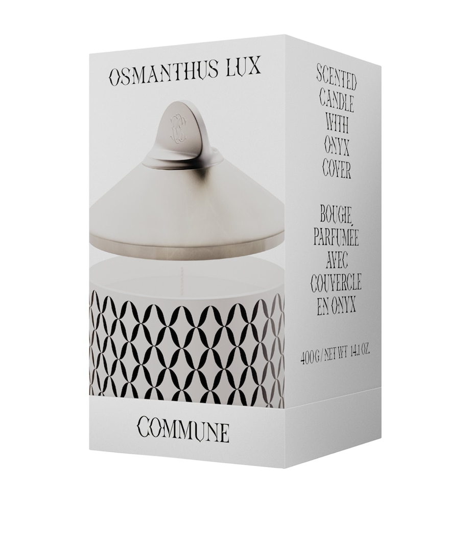 Osmanthus Lux Scented Candle with Cover NO COLOUR Image 5